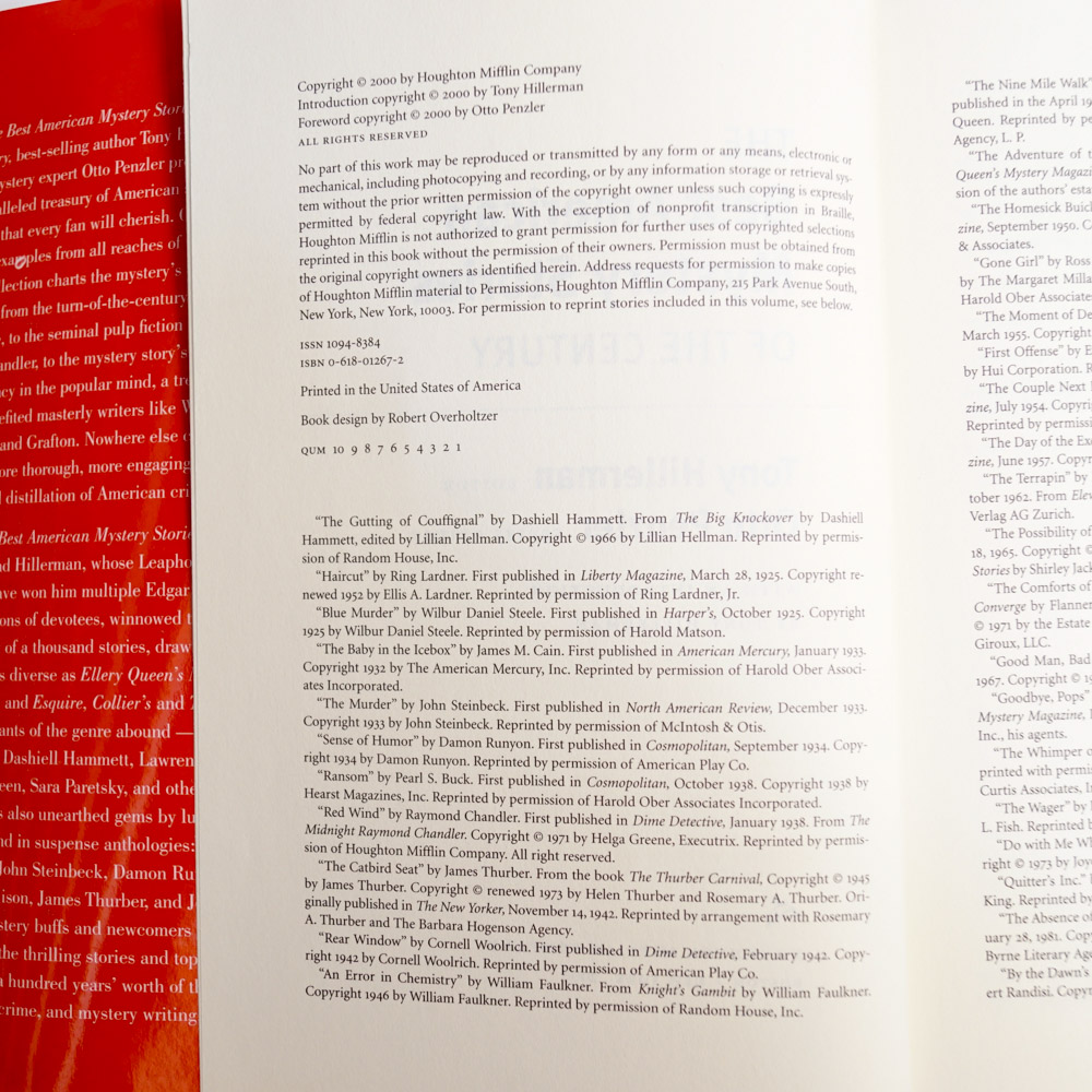 Collection of Tony Hillerman Books