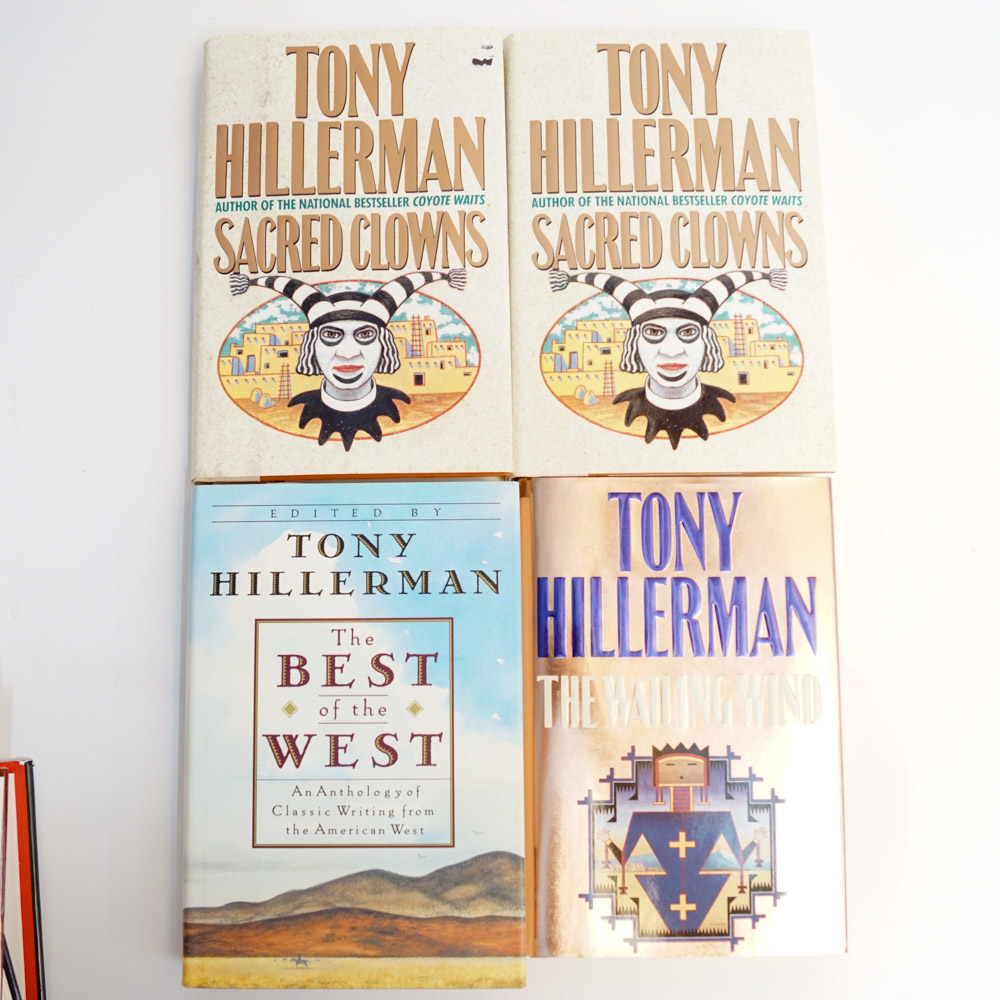 Collection of Tony Hillerman Books