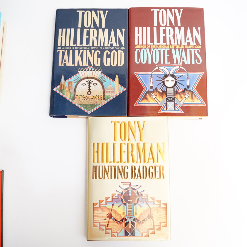 Collection of Tony Hillerman Books