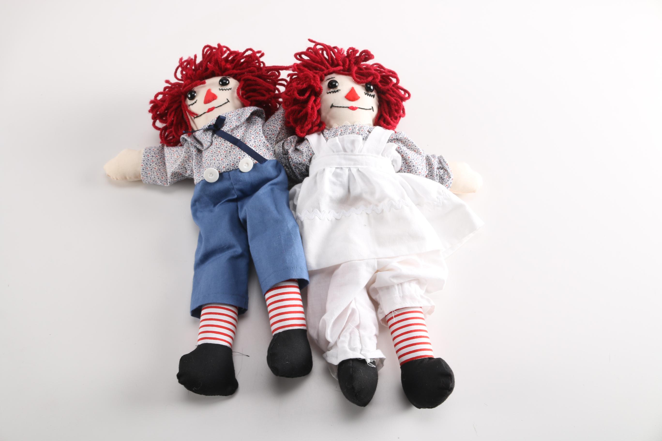 Raggedy Anne and Double Sided Doll