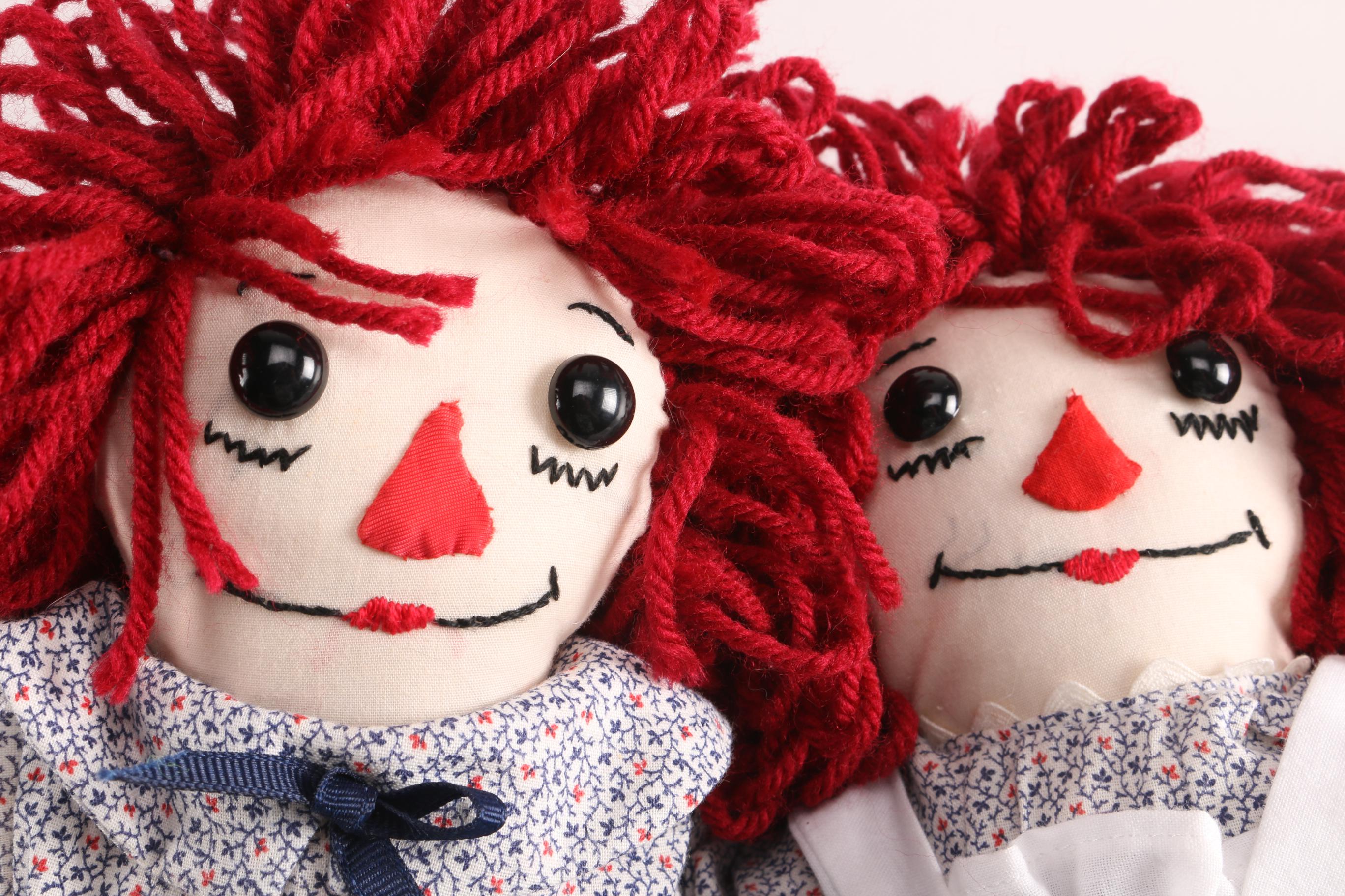 Raggedy Anne and Double Sided Doll