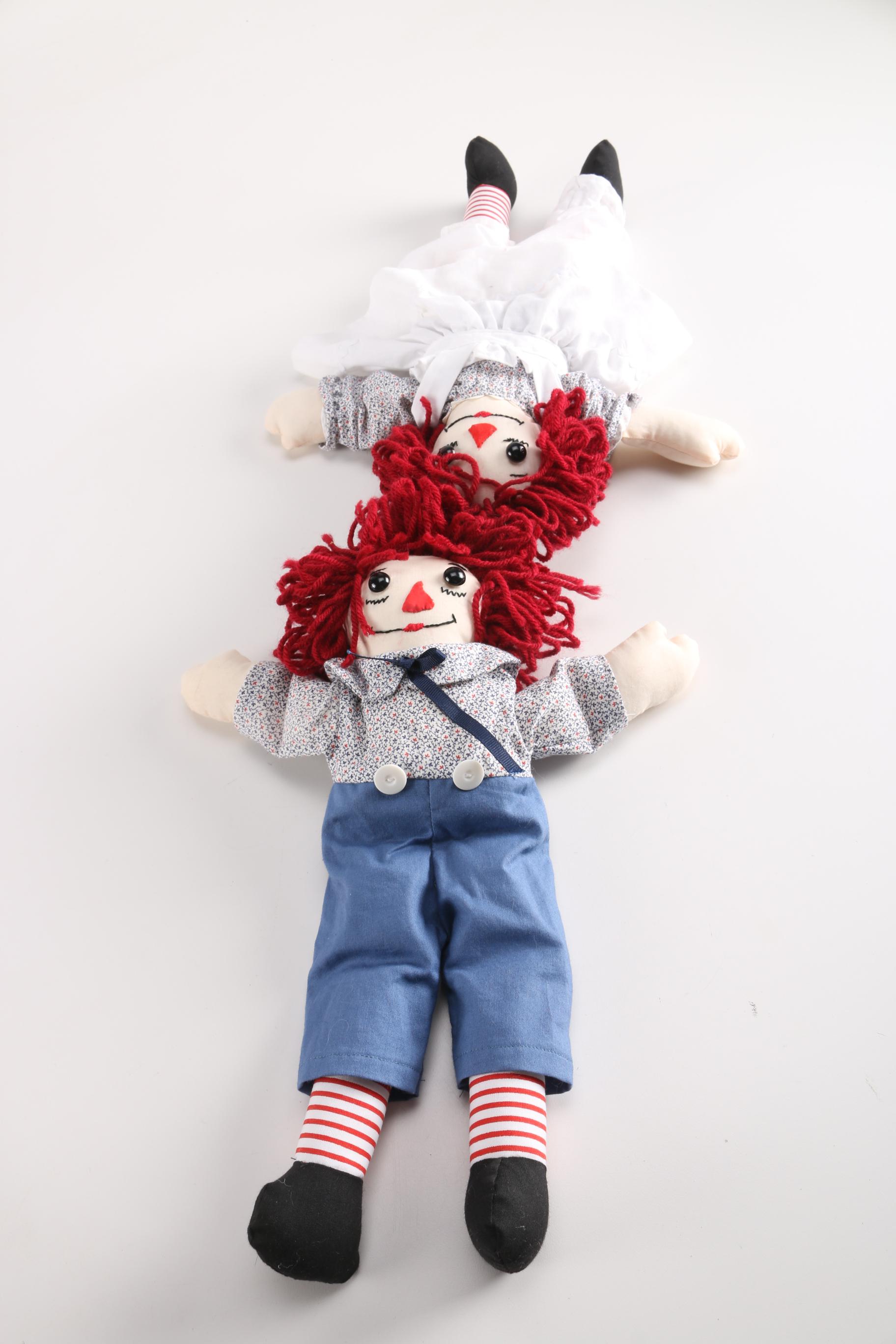 Raggedy Anne and Double Sided Doll