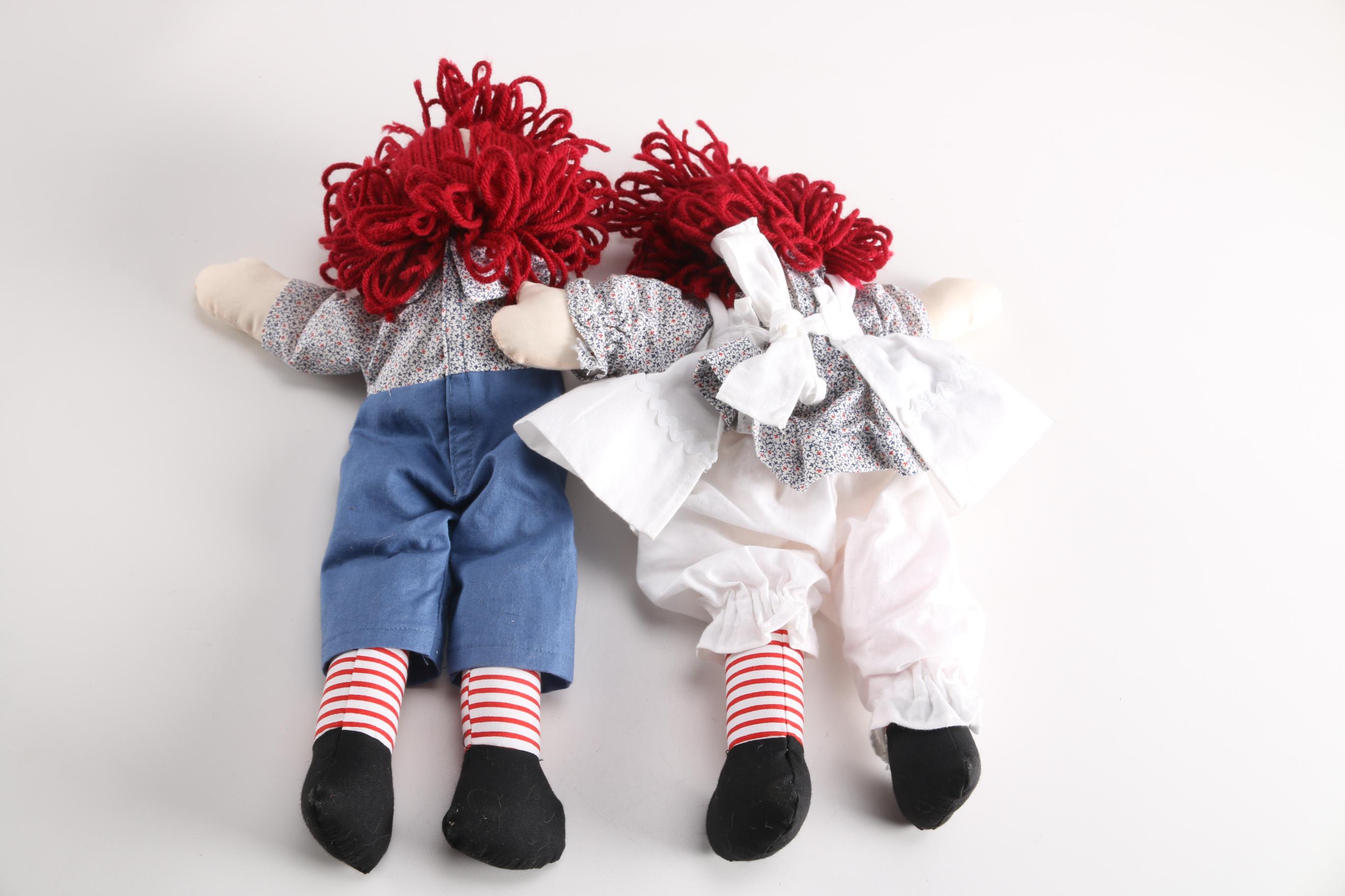 Raggedy Anne and Double Sided Doll