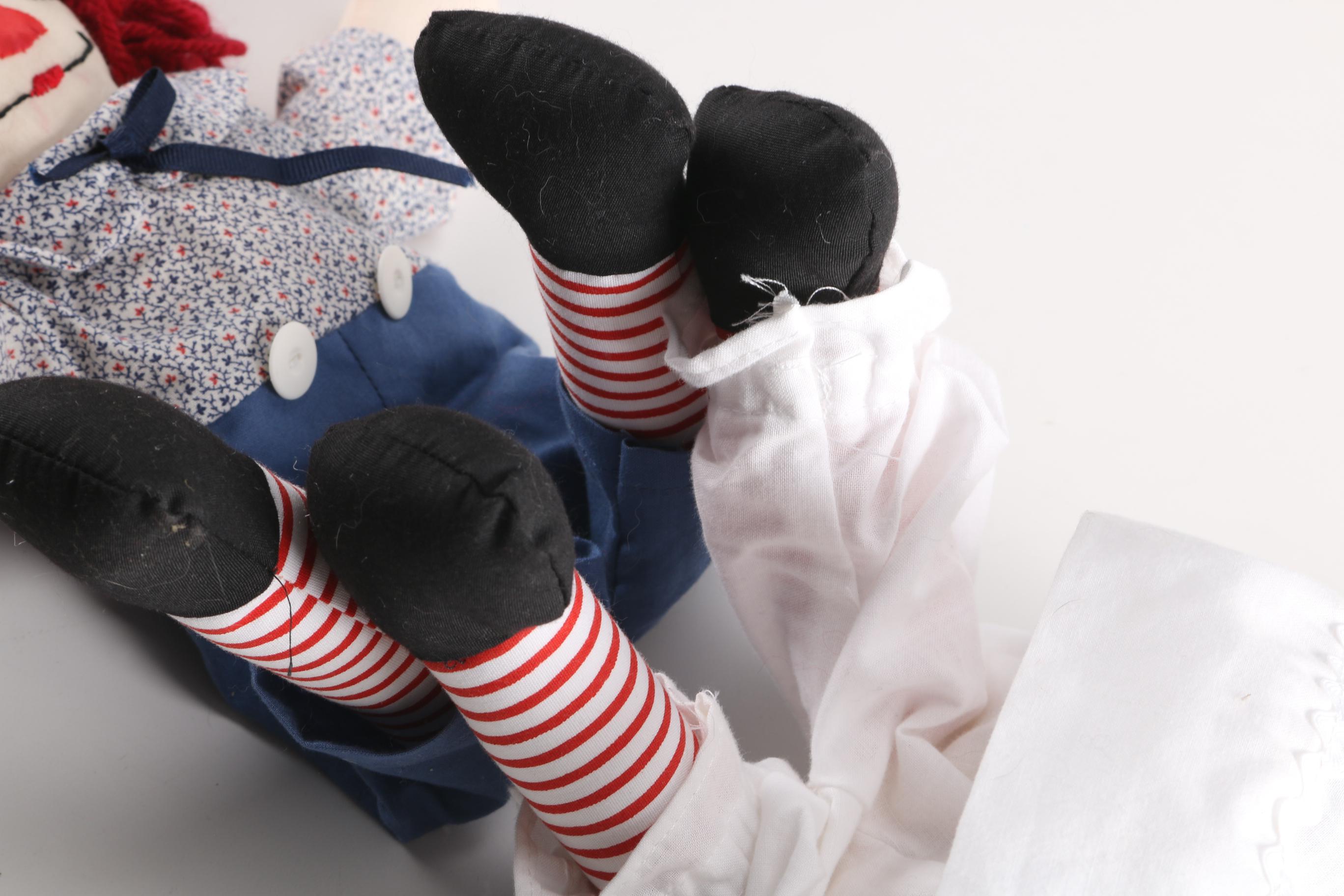 Raggedy Anne and Double Sided Doll