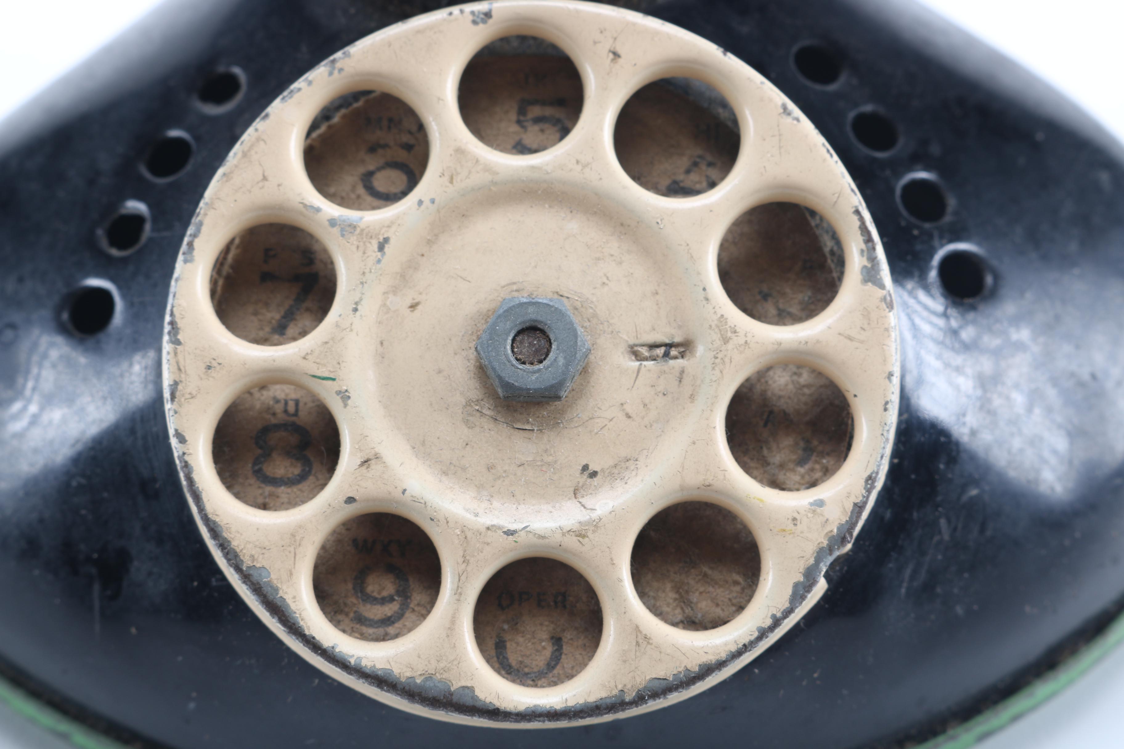 Antique Toy Rotary Phone