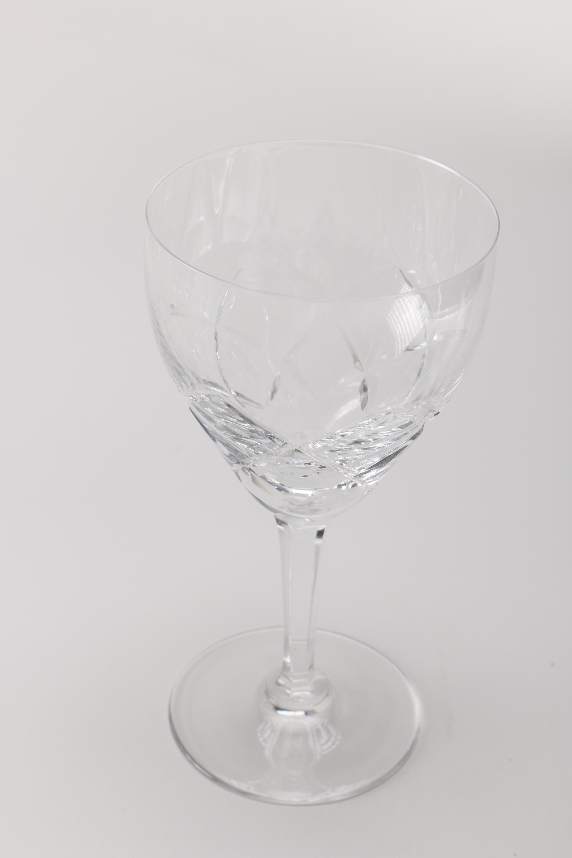 White Wine Crystal Stemware