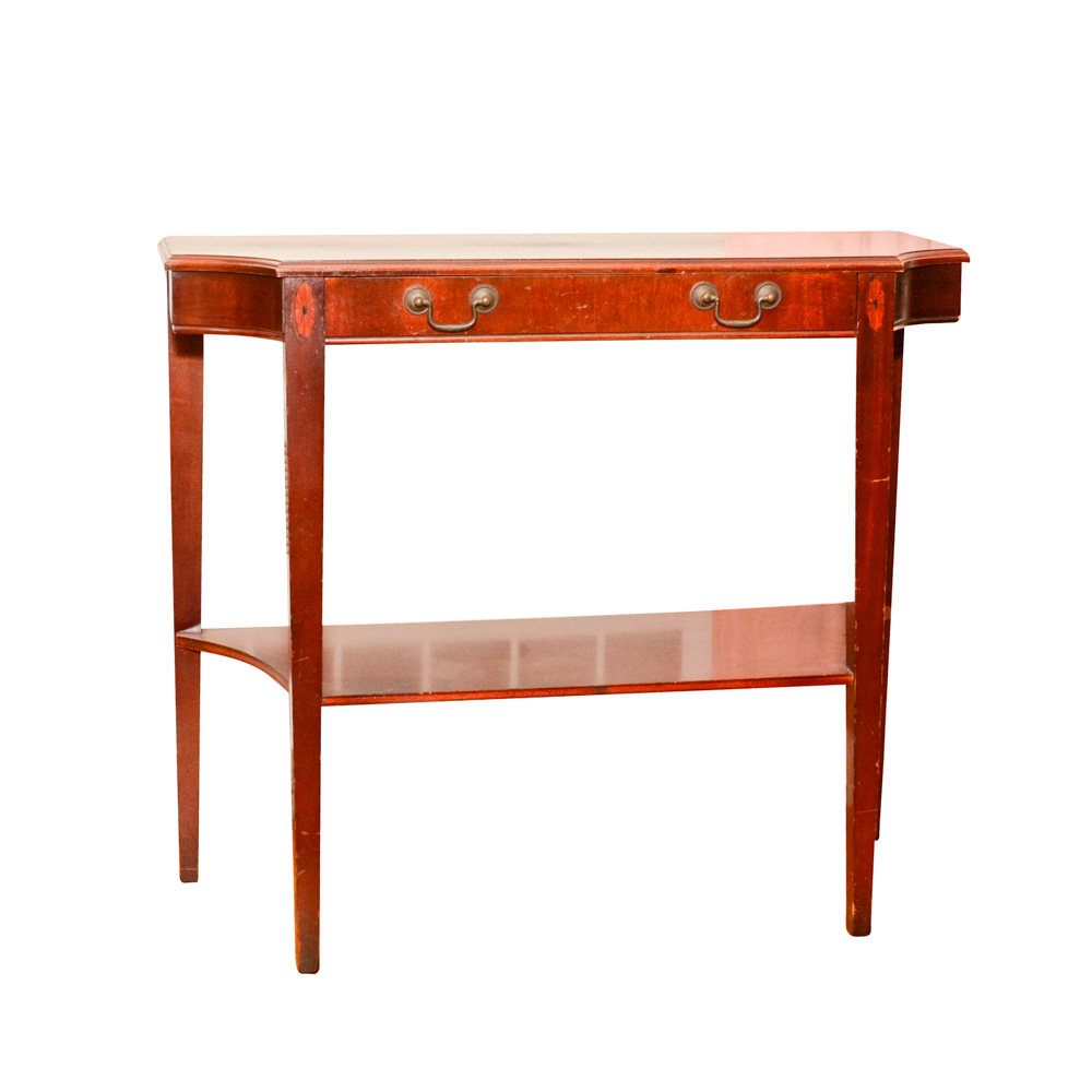Vintage Federal Style Console Table by Mayflower