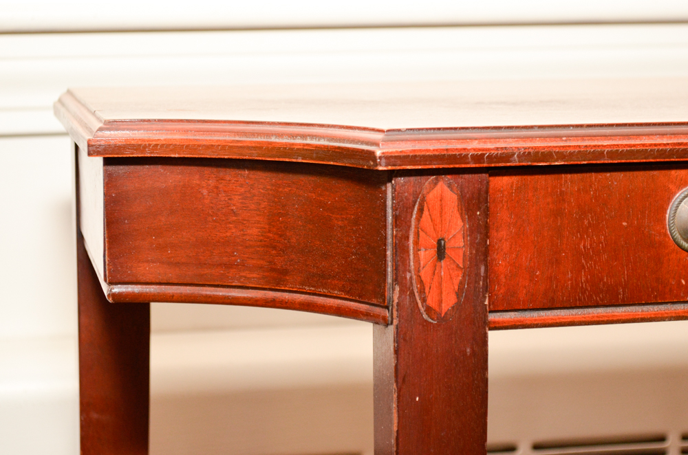 Vintage Federal Style Console Table by Mayflower