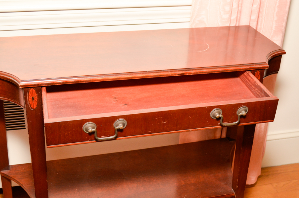 Vintage Federal Style Console Table by Mayflower