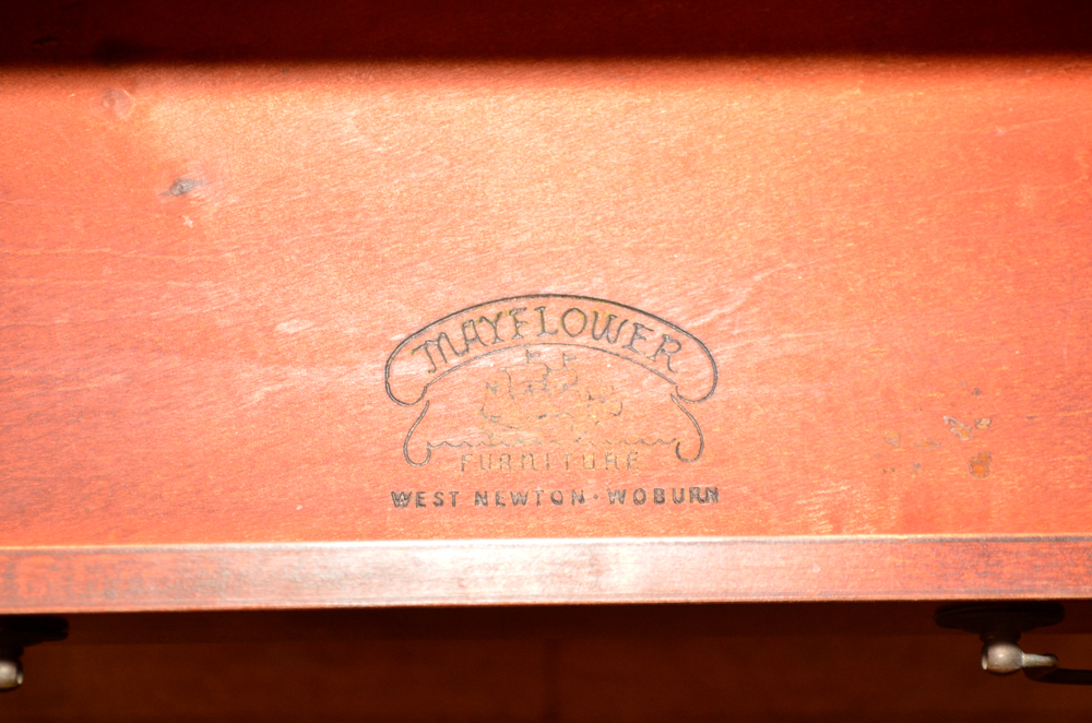 Vintage Federal Style Console Table by Mayflower