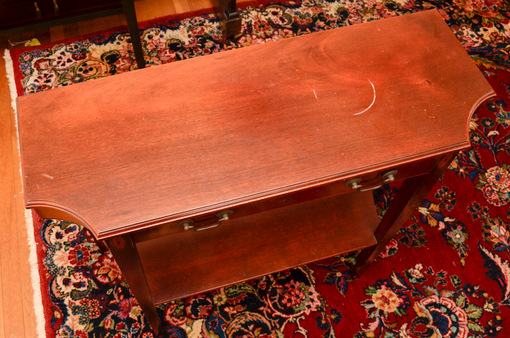 Vintage Federal Style Console Table by Mayflower