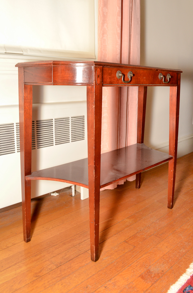 Vintage Federal Style Console Table by Mayflower