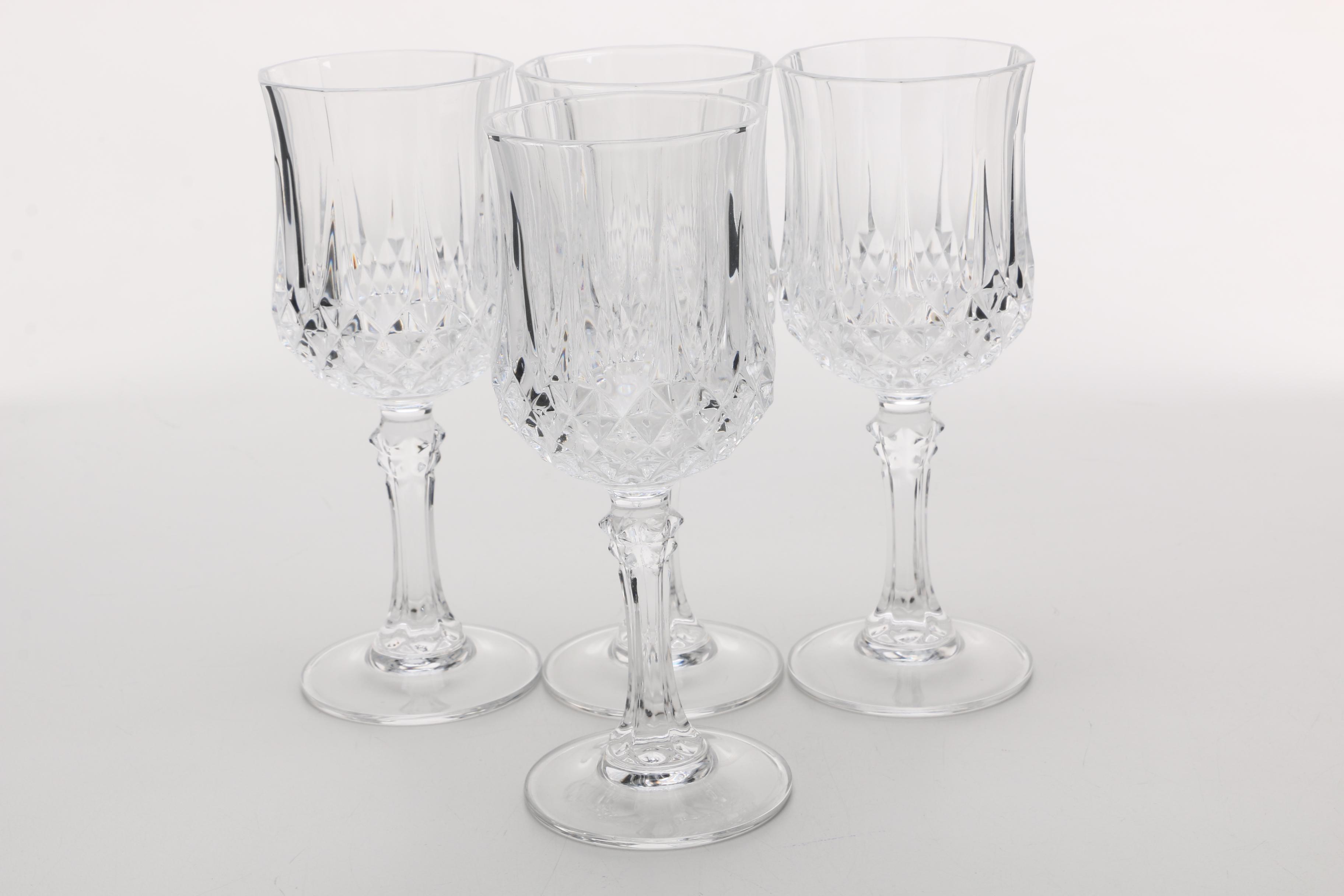 Crystal Stemware Featuring Grappa Glasses