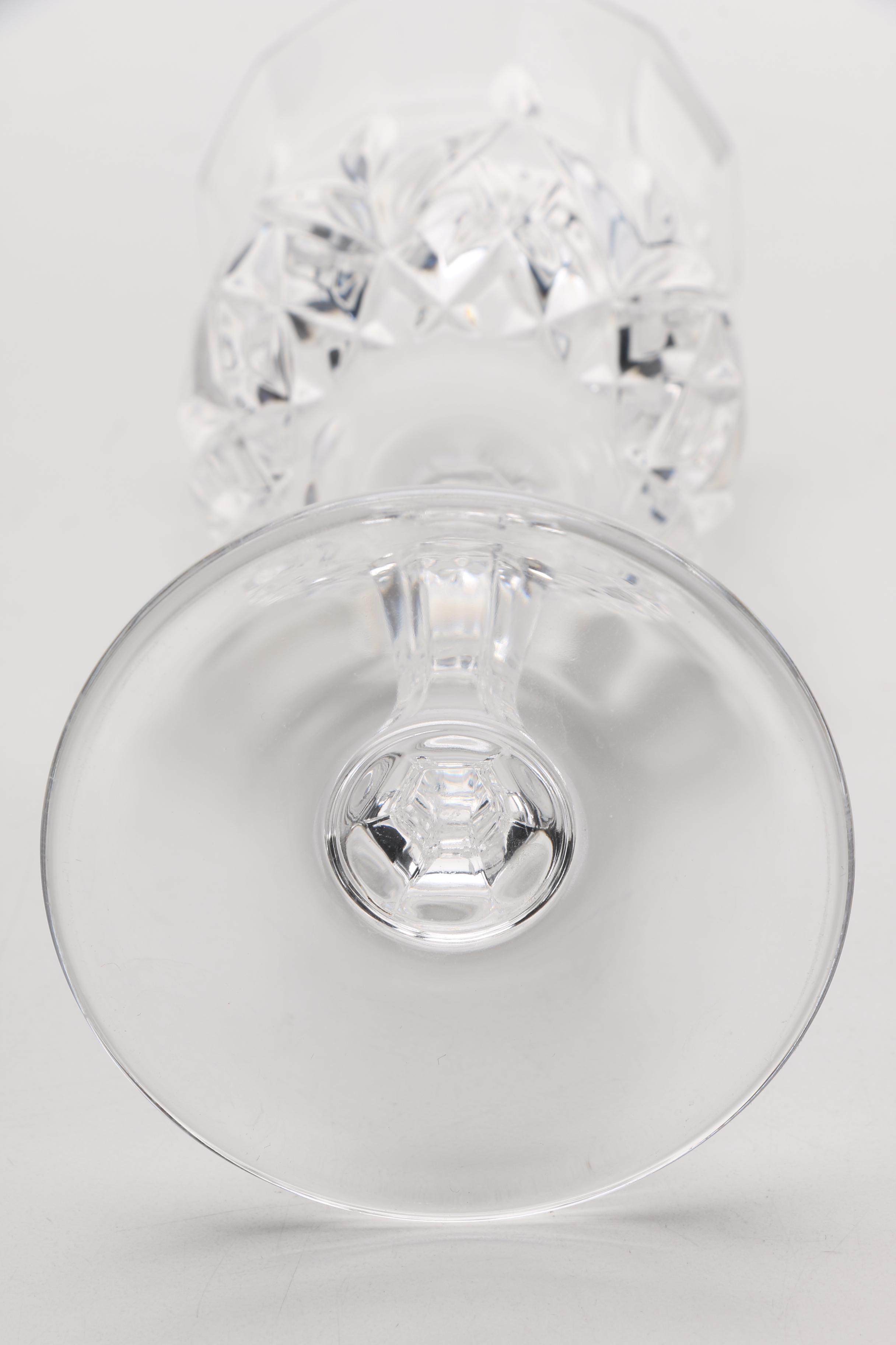 Crystal Stemware Featuring Grappa Glasses
