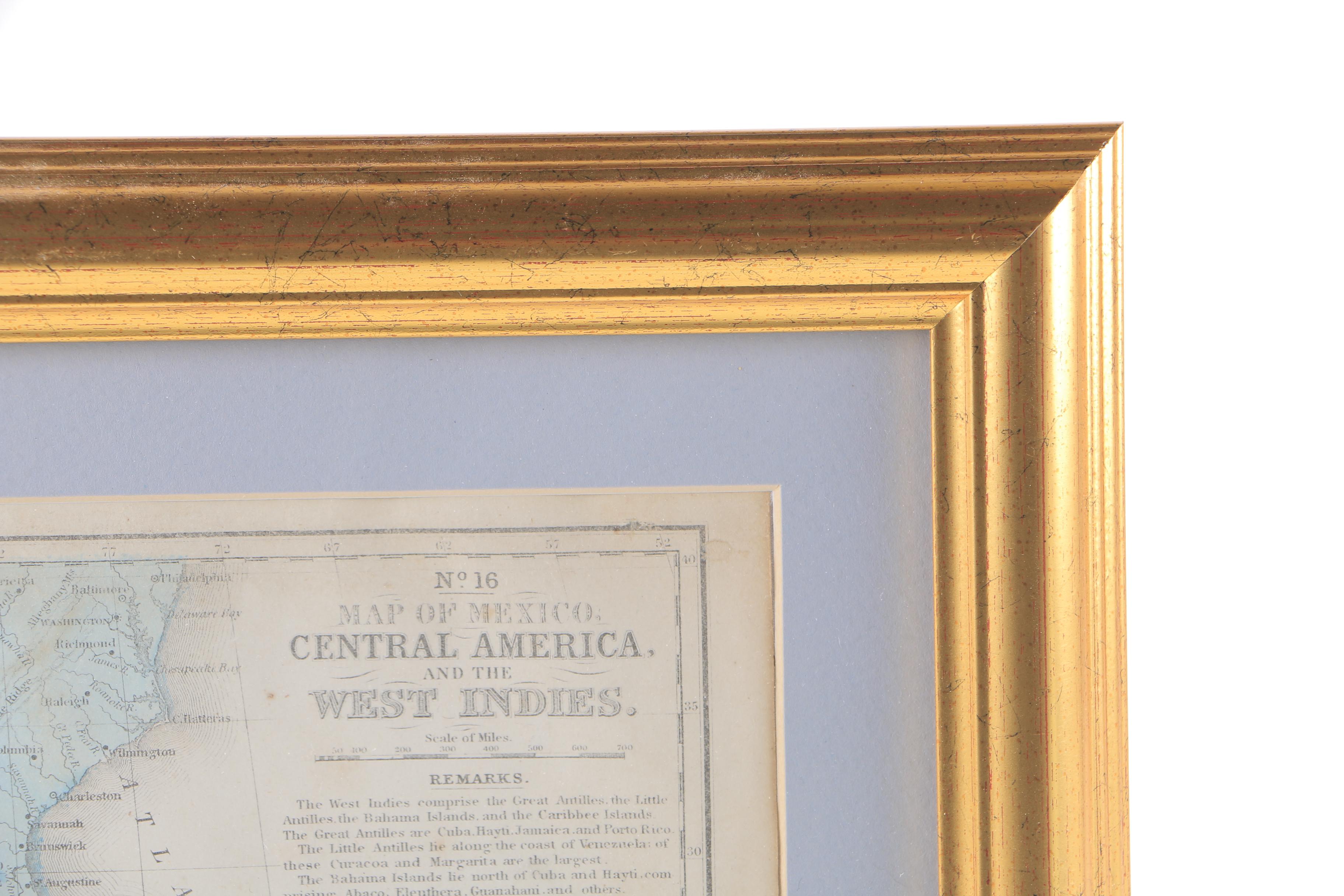 Maps Showing South America, Central America, and the West Indies