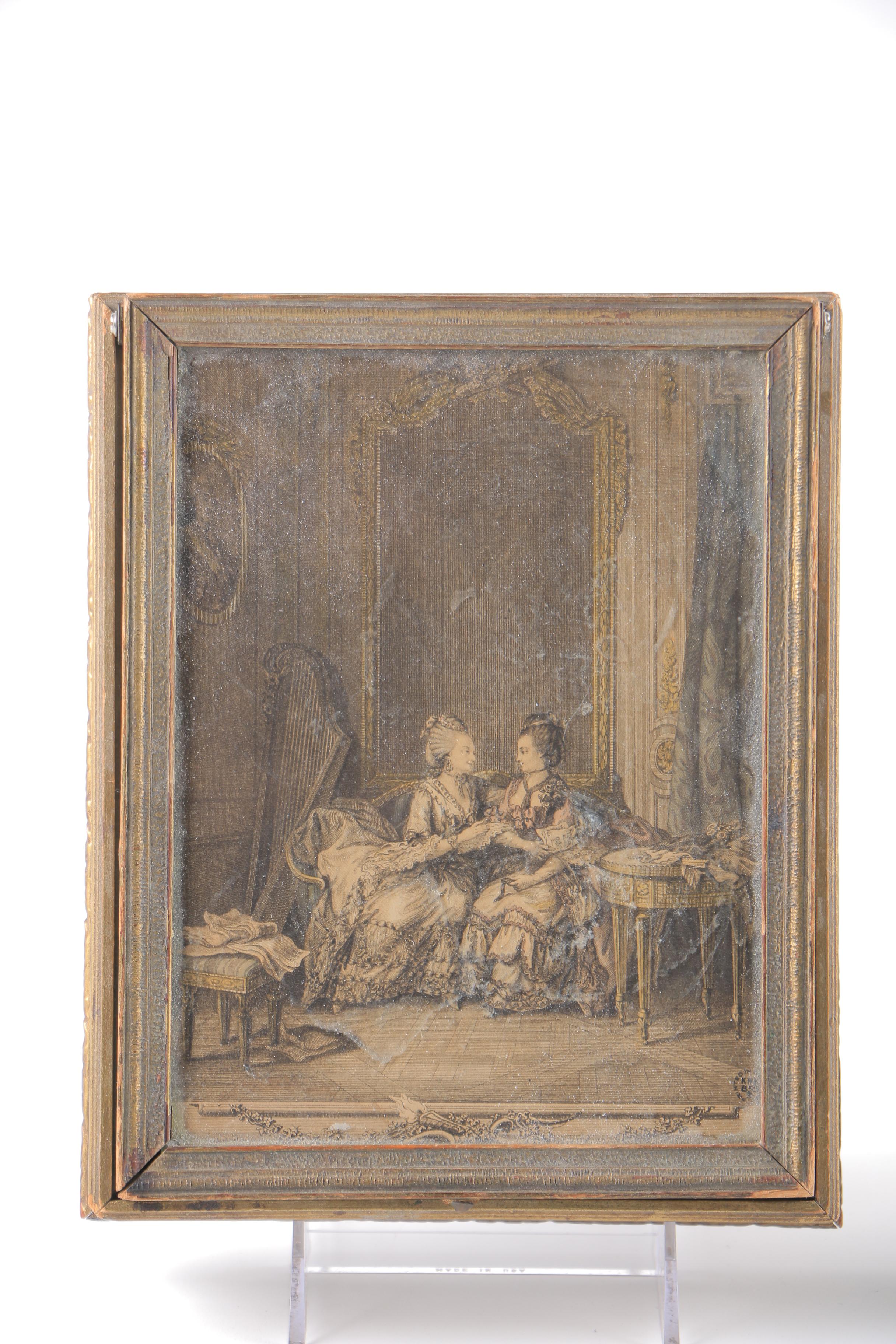 Vintage Jewelry Boxes With Hand-Colored Lithographs