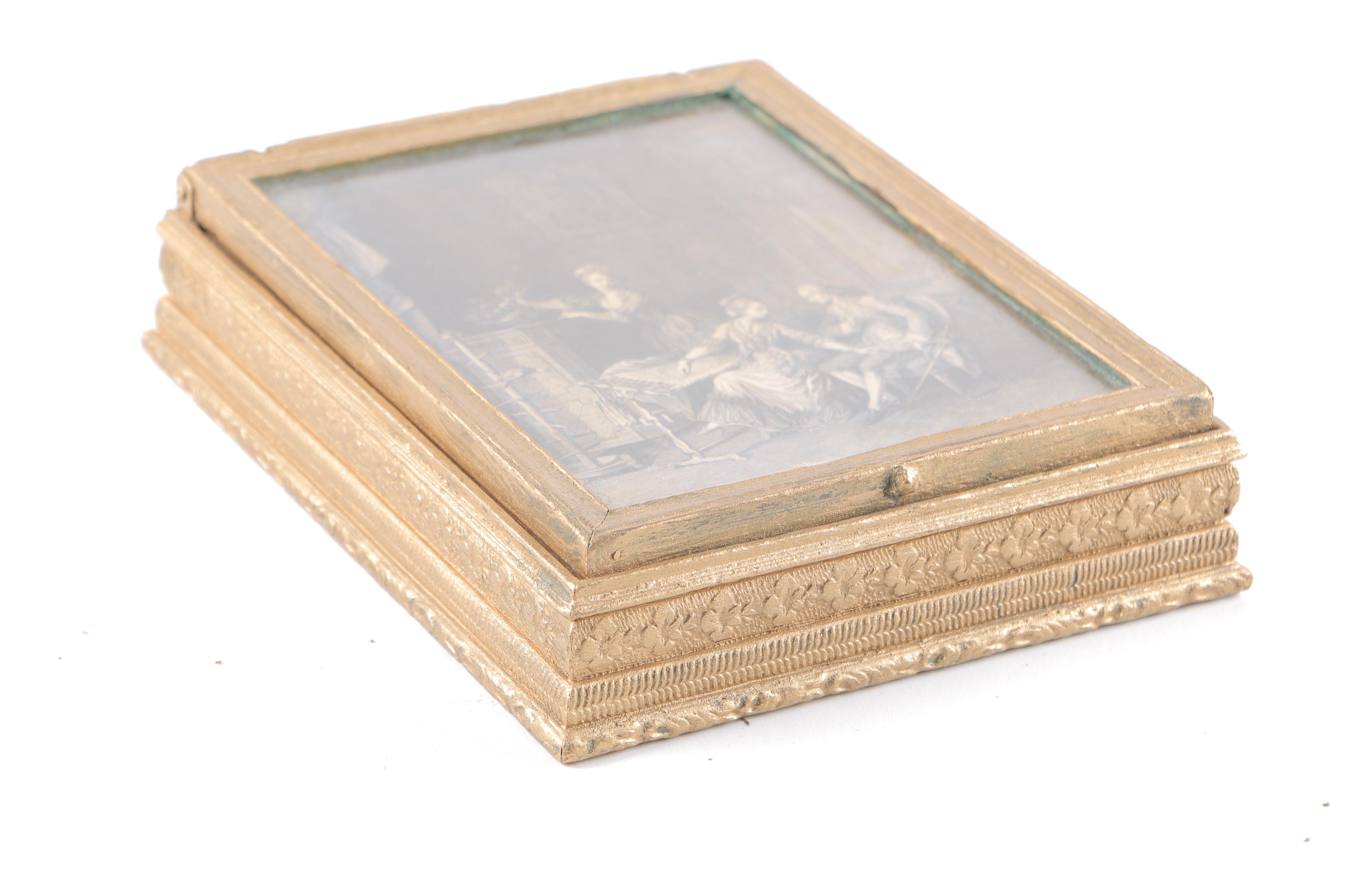 Vintage Jewelry Boxes With Hand-Colored Lithographs