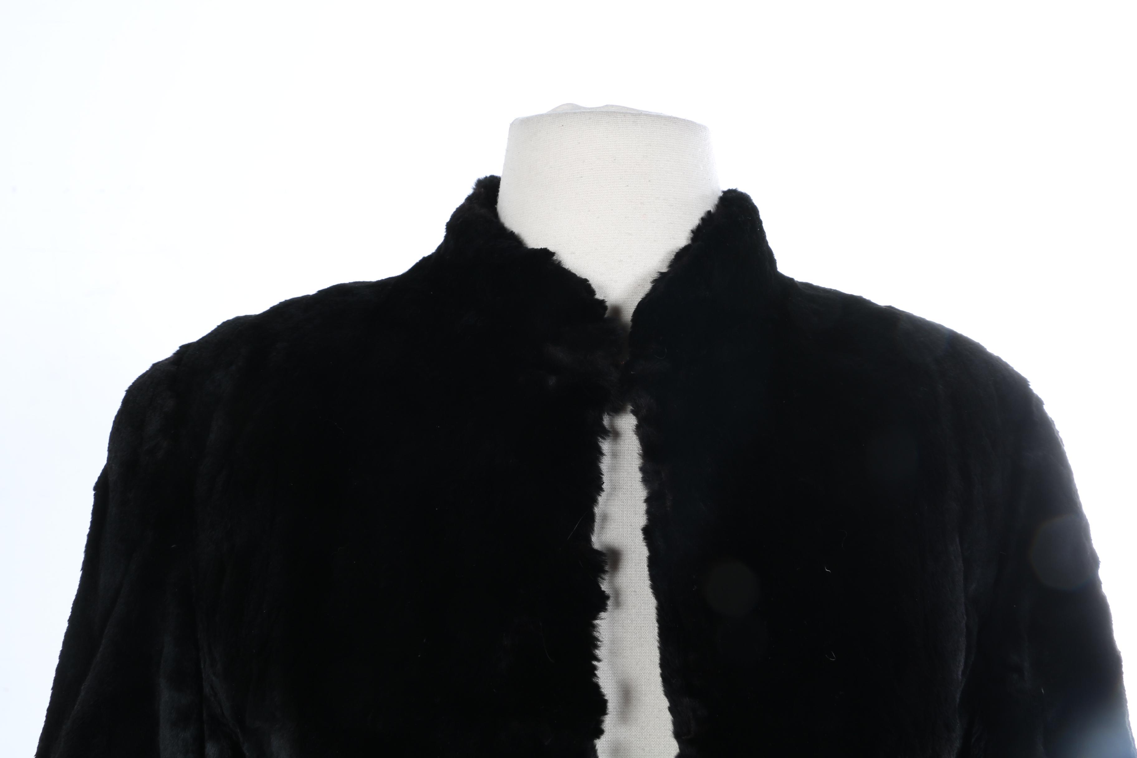 Udell's Furs Sheared Beaver Fur Jacket