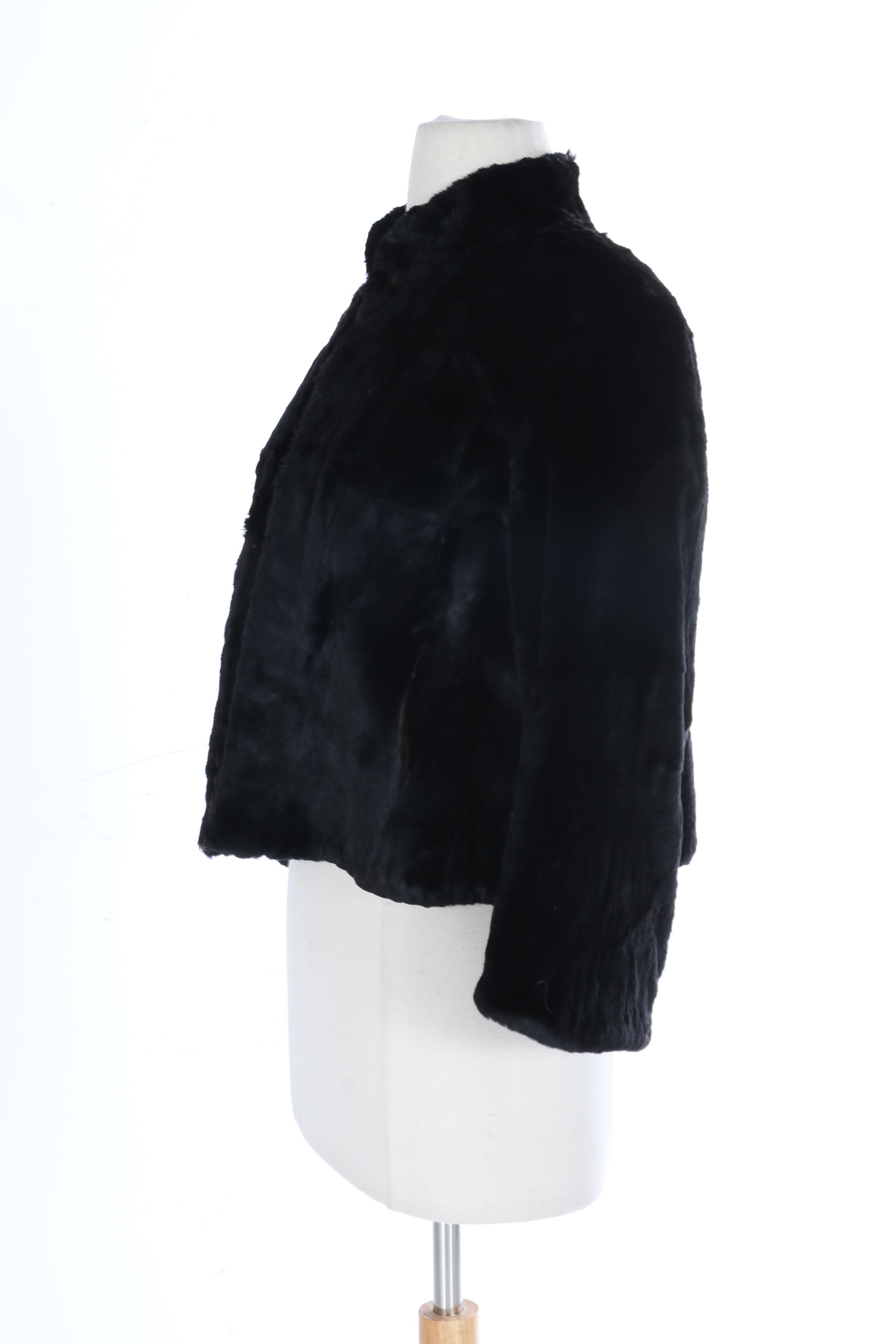 Udell's Furs Sheared Beaver Fur Jacket
