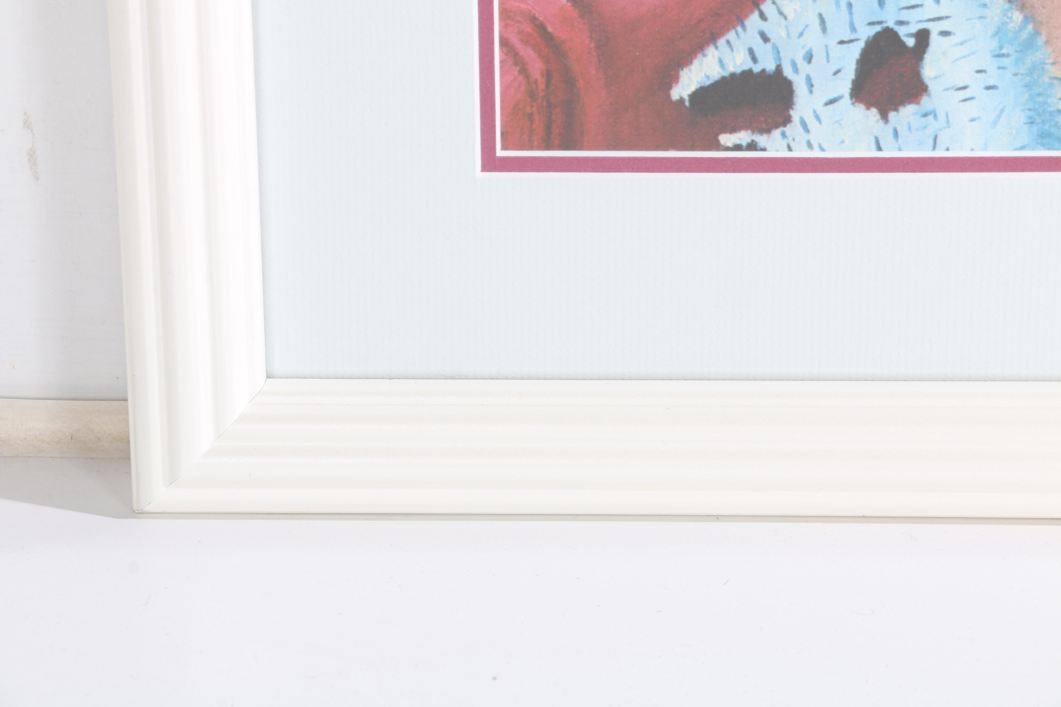 1972 Red Skelton Offset Lithograph "Golf King"