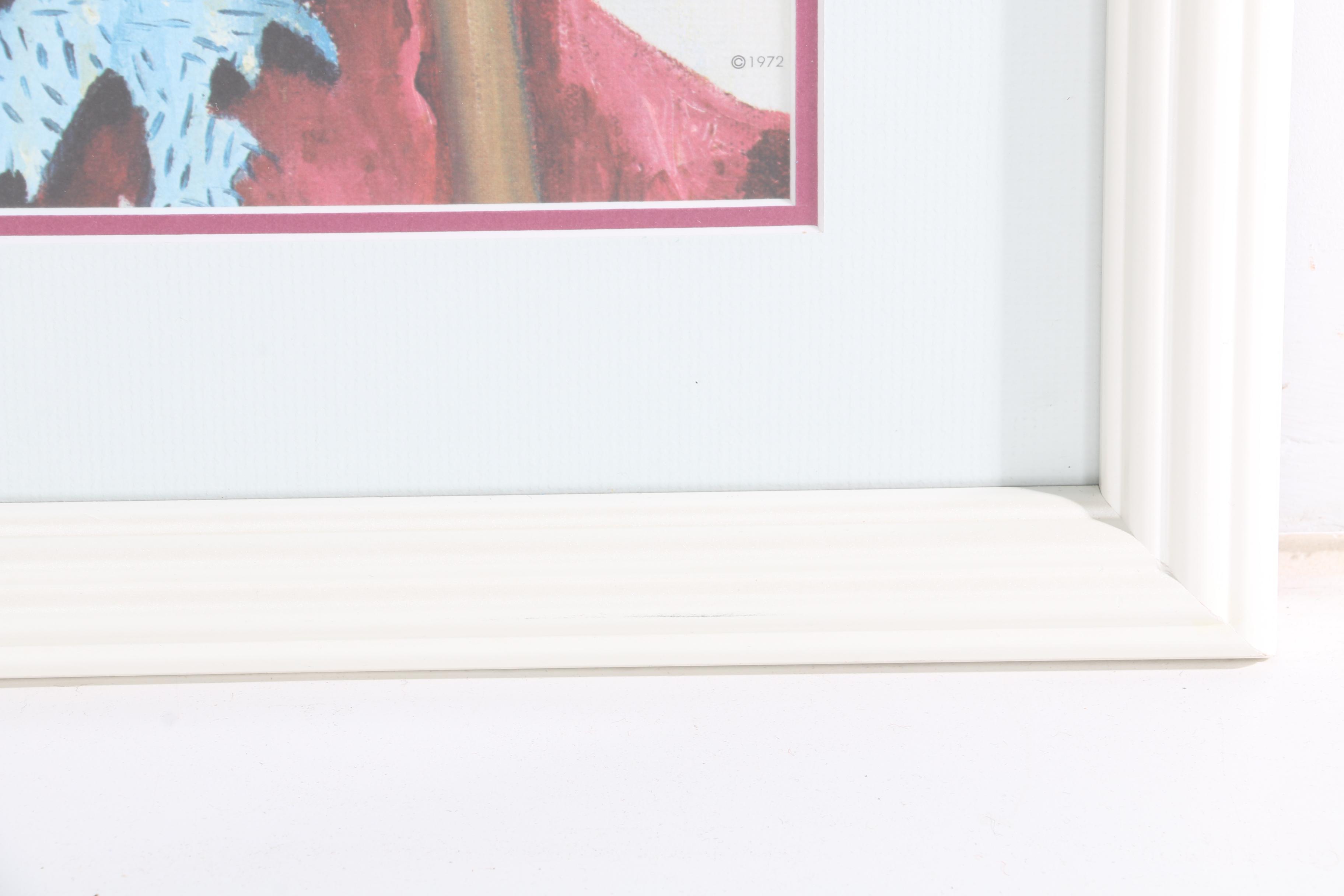 1972 Red Skelton Offset Lithograph "Golf King"