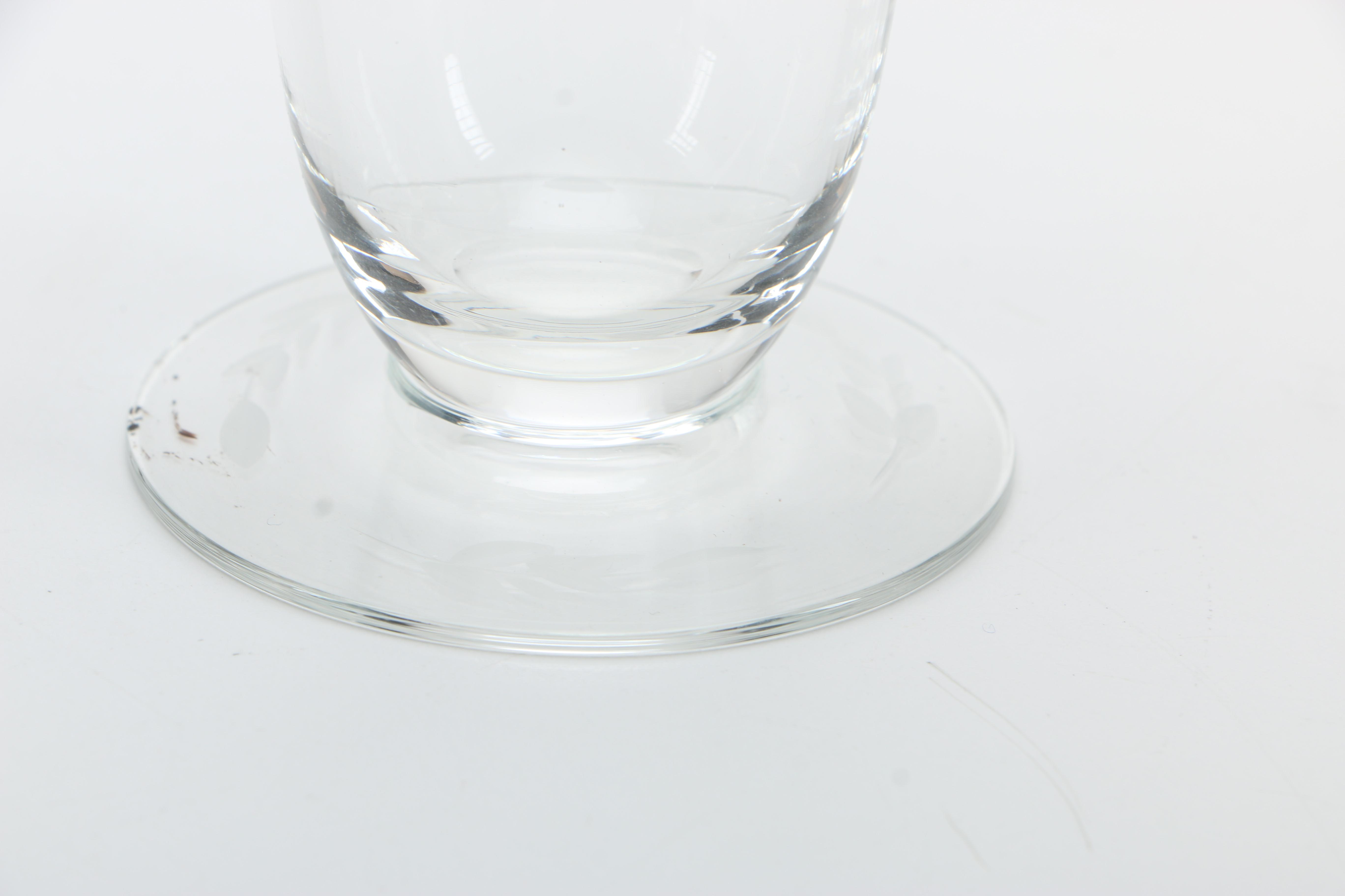 Etched Wine, Cocktail and Iced Tea Glasses