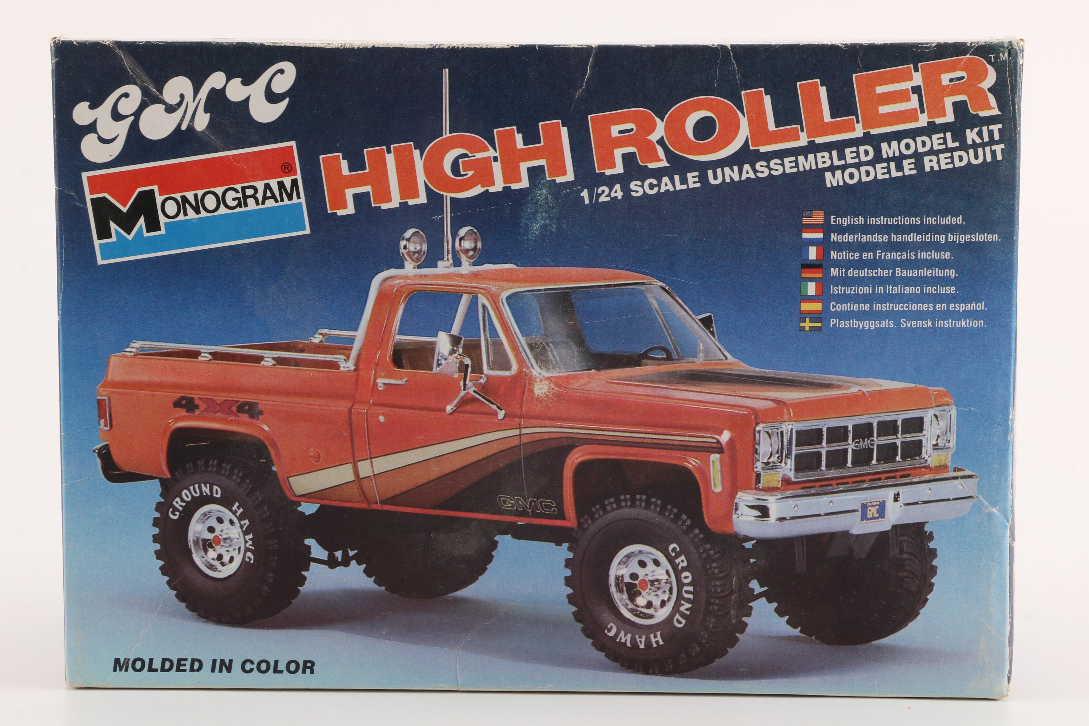 Monogram GMC Jimmy High Roller Truck 1/24 Model Scale Kit