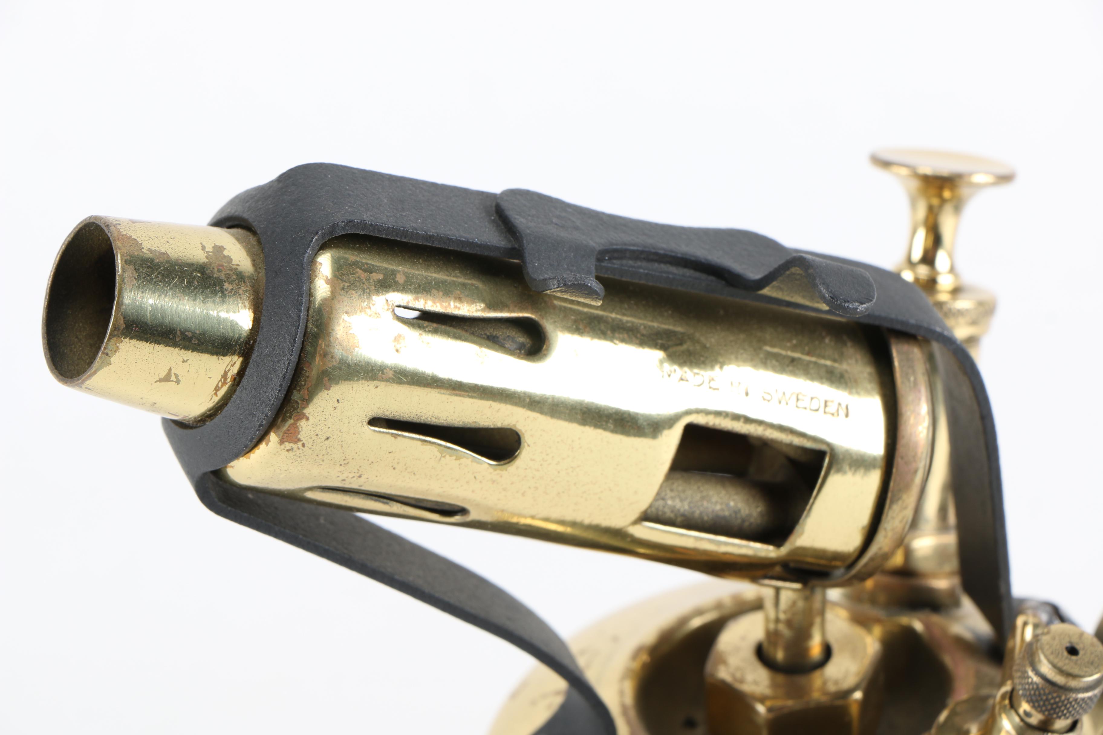 Max Sievert Stockholm Swedish Brass Blow Torch