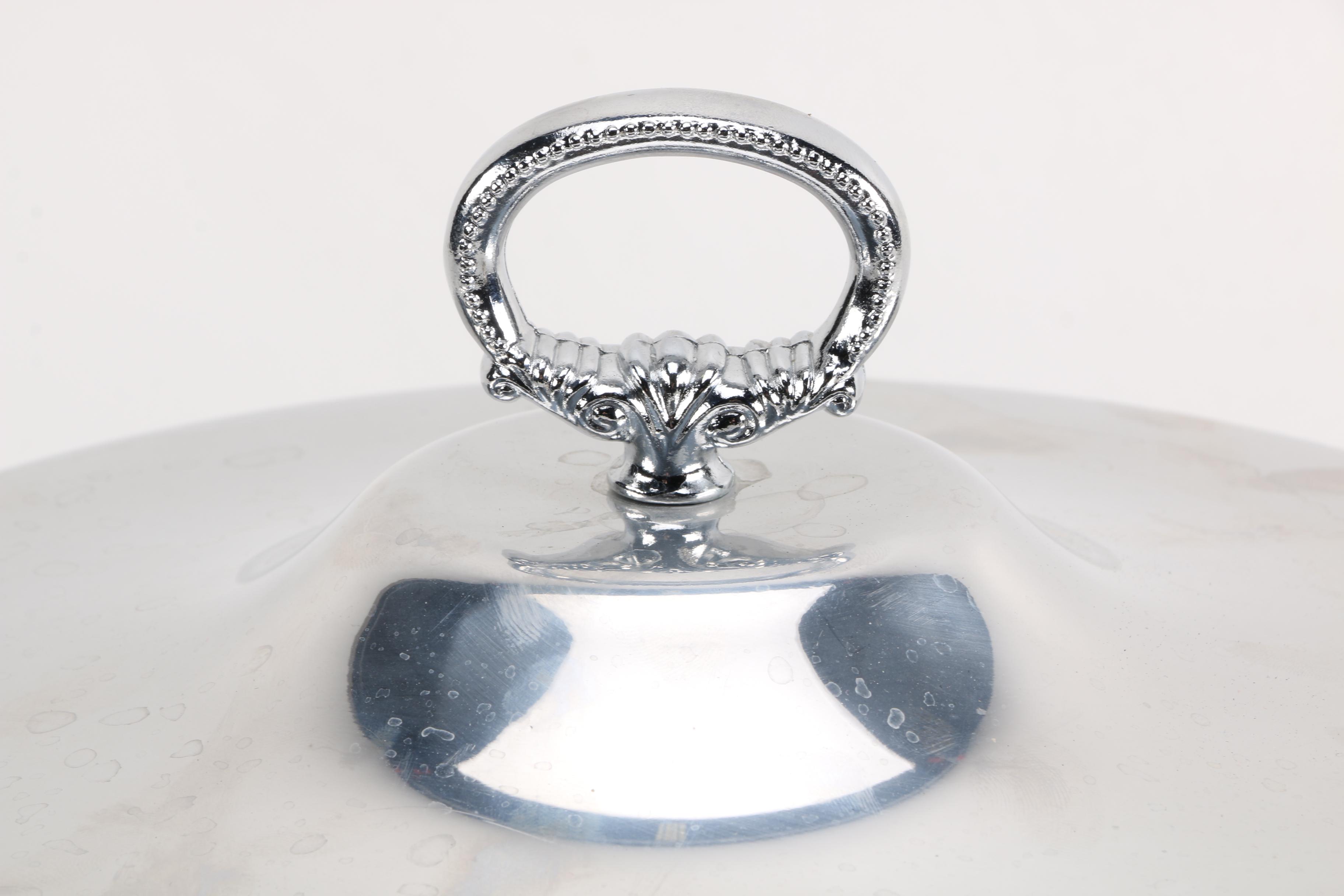 Sheffield Silver Co. Silver Plate Porringer With Aluminum Bowl