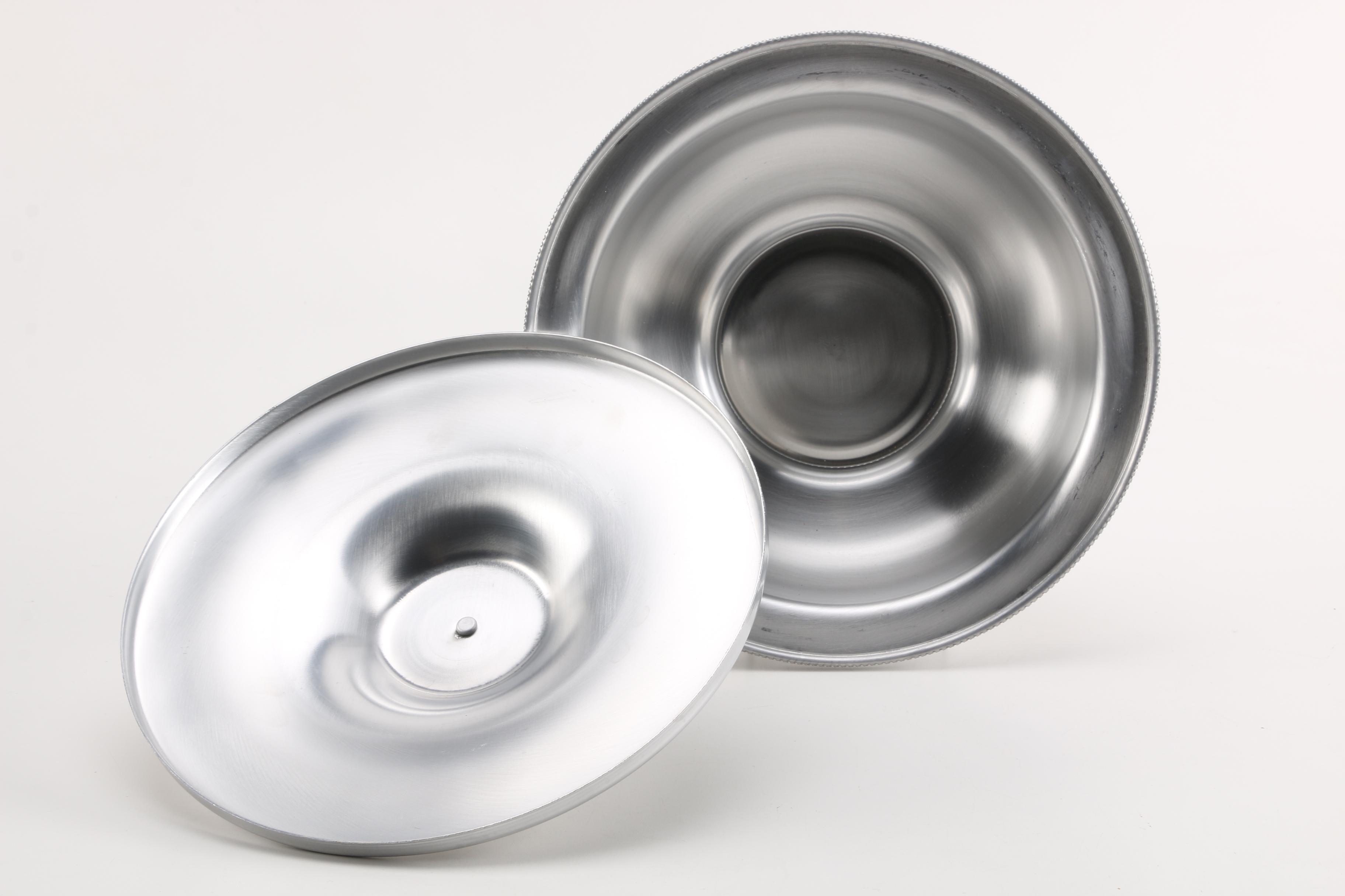 Sheffield Silver Co. Silver Plate Porringer With Aluminum Bowl