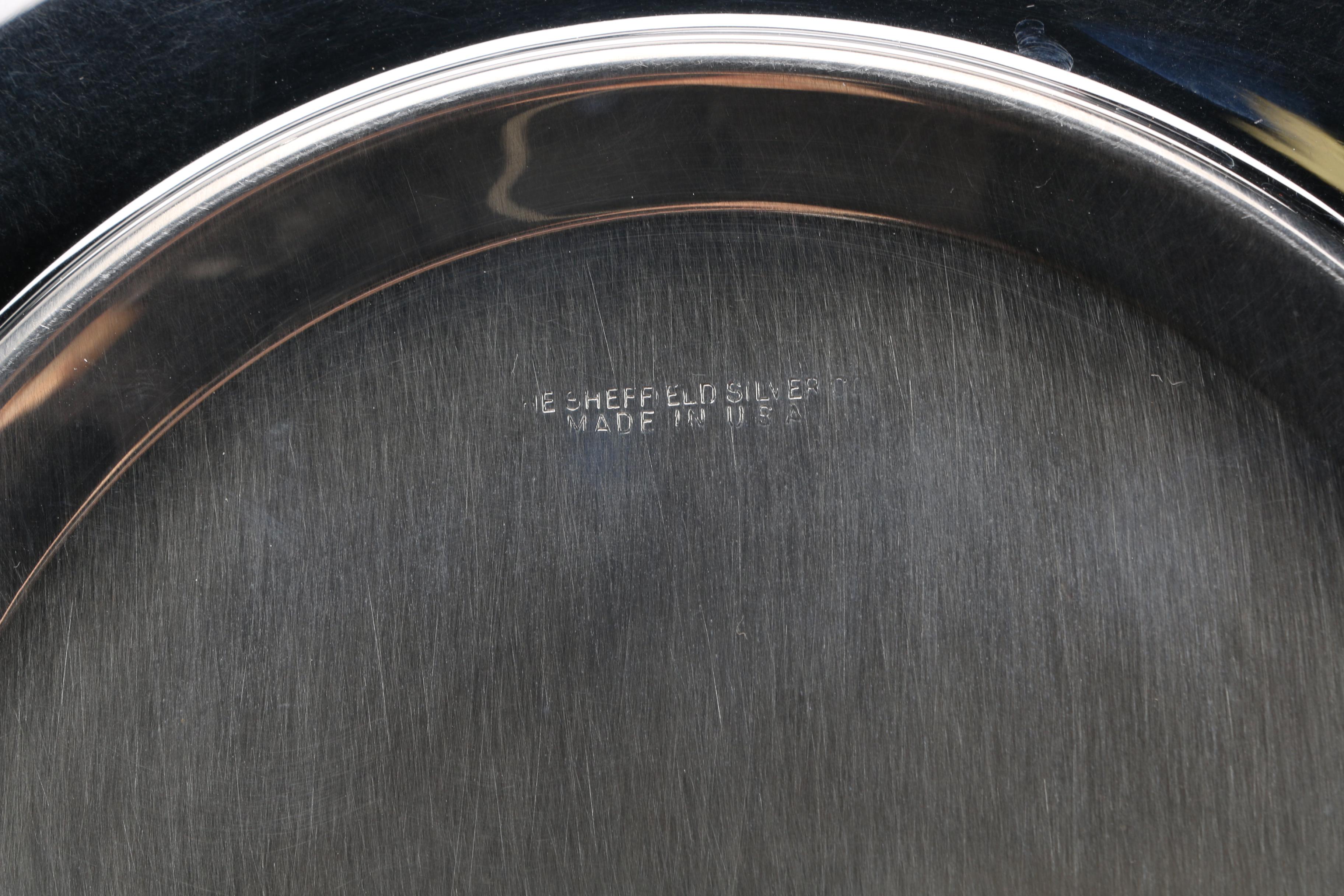 Sheffield Silver Co. Silver Plate Porringer With Aluminum Bowl