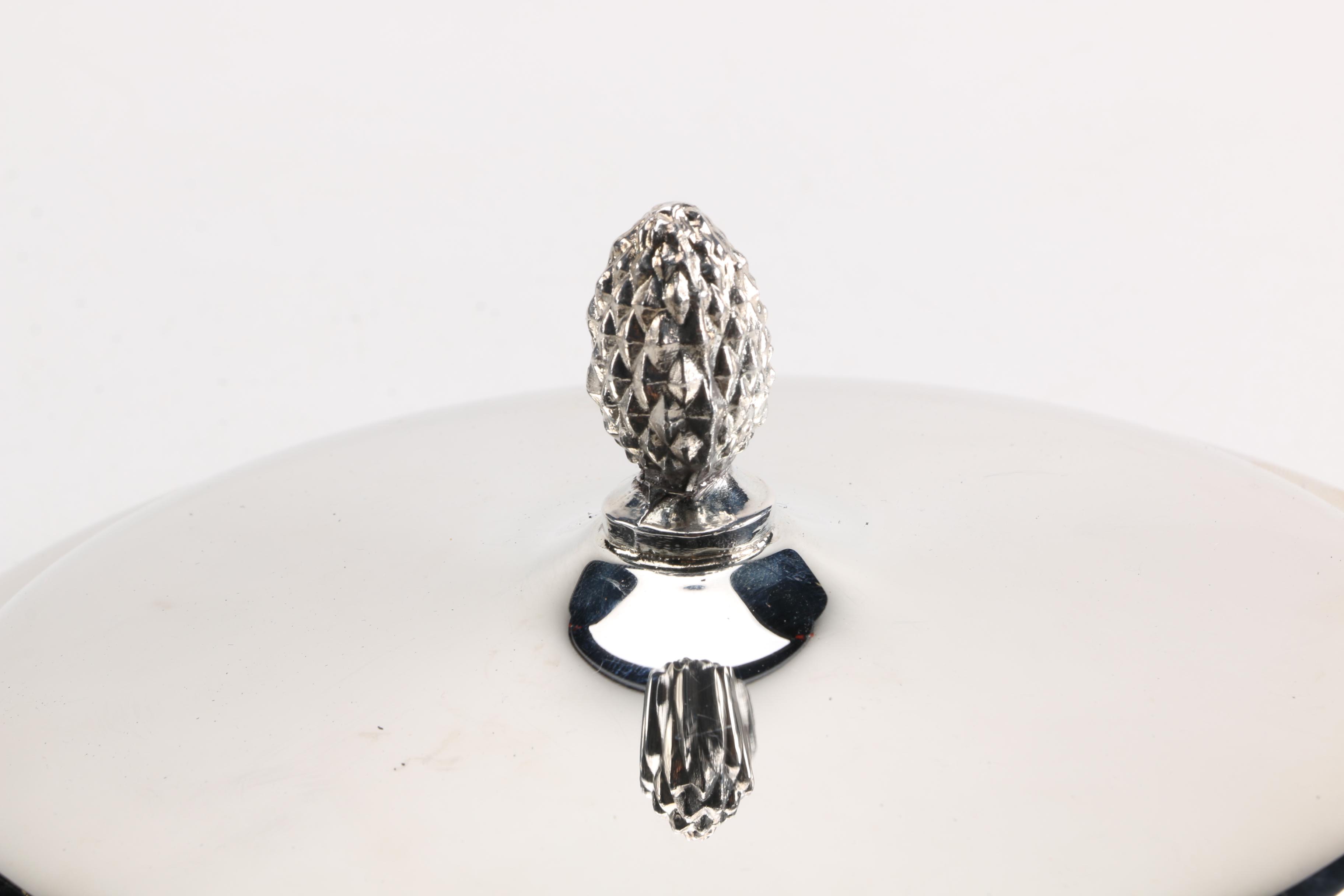 Sheffield Silver Co. Silver Plate Porringer With Aluminum Bowl