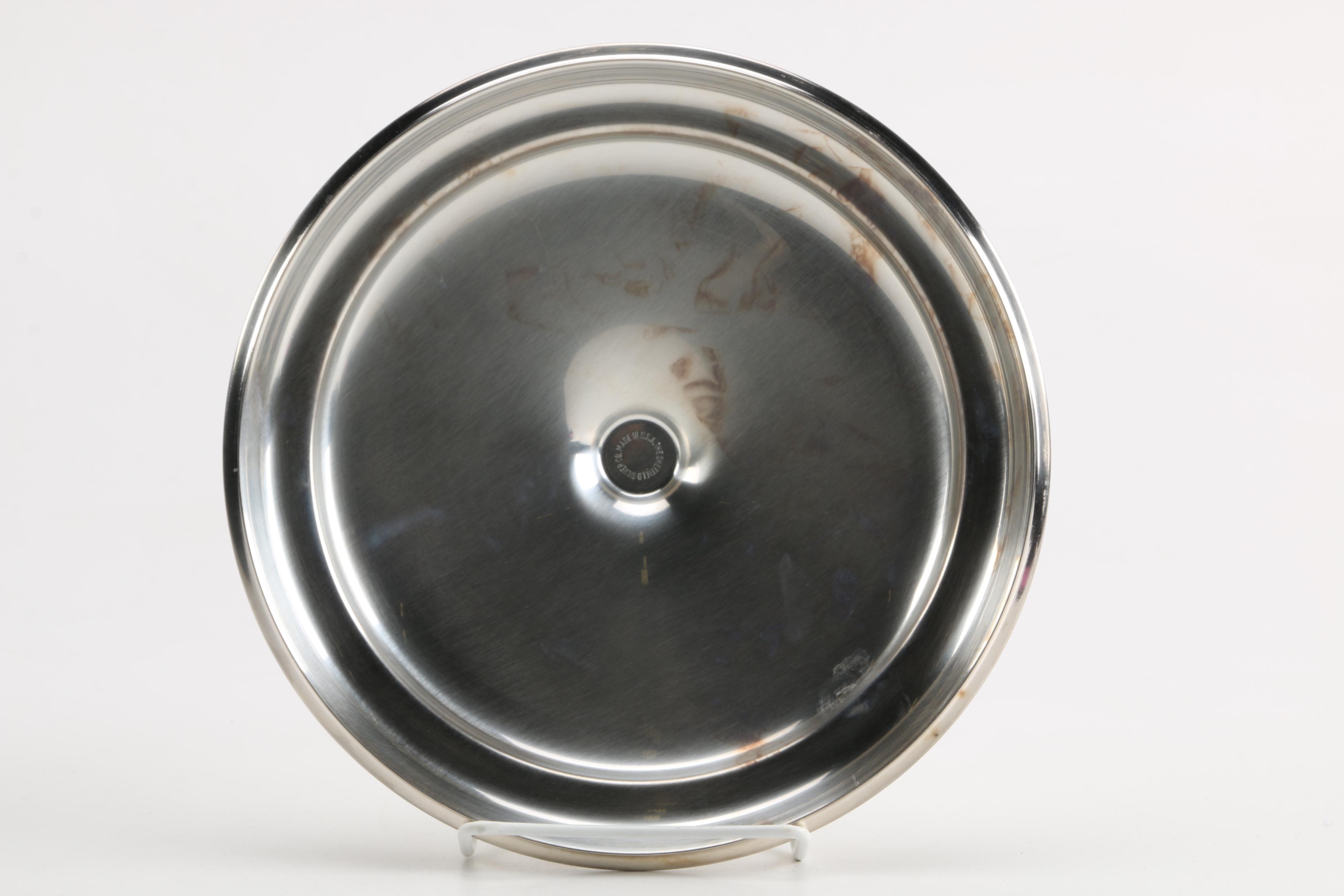 Sheffield Silver Co. Silver Plate Porringer With Aluminum Bowl