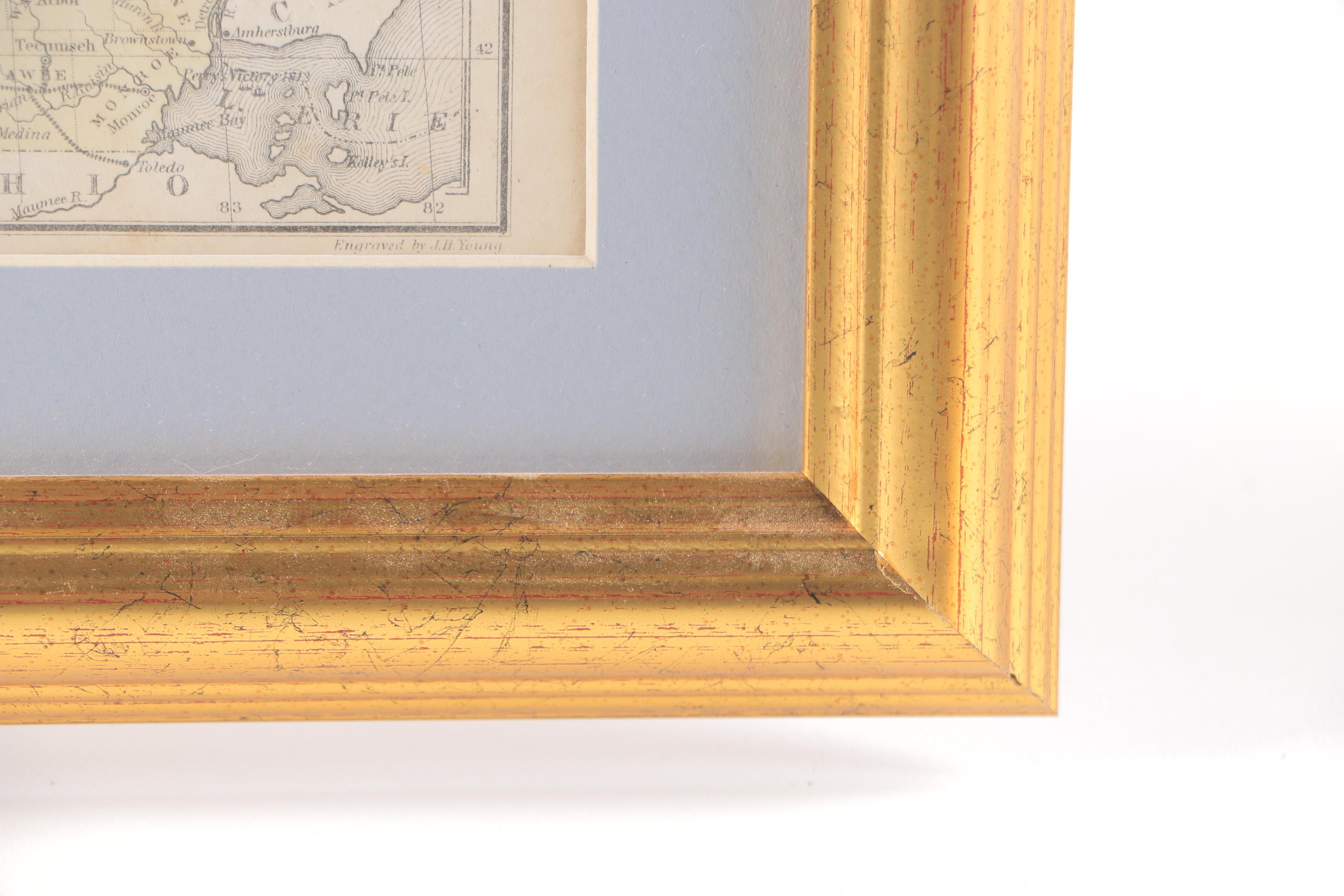 Maps of North America and Specific States in the Early 1800's