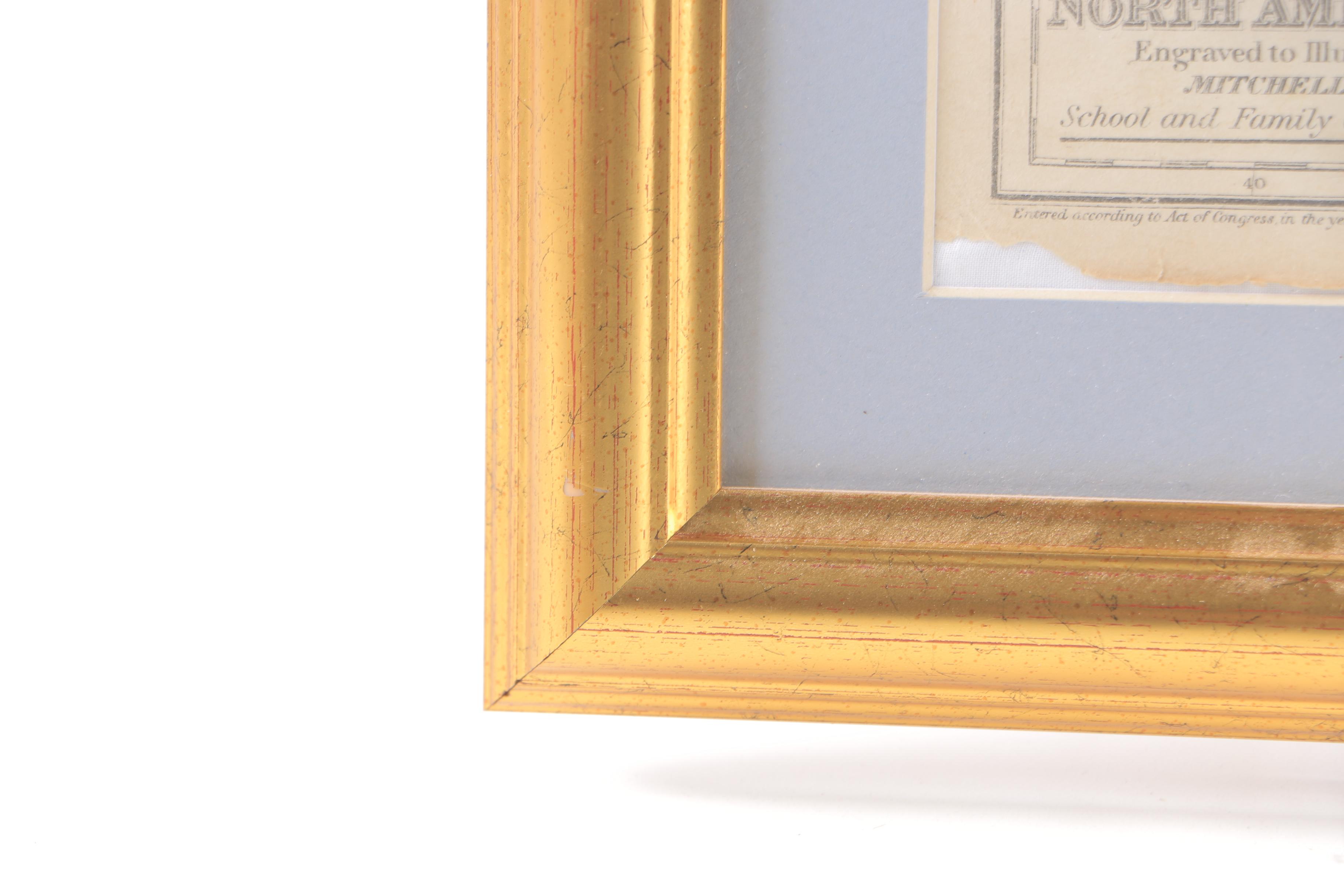 Maps of North America and Specific States in the Early 1800's