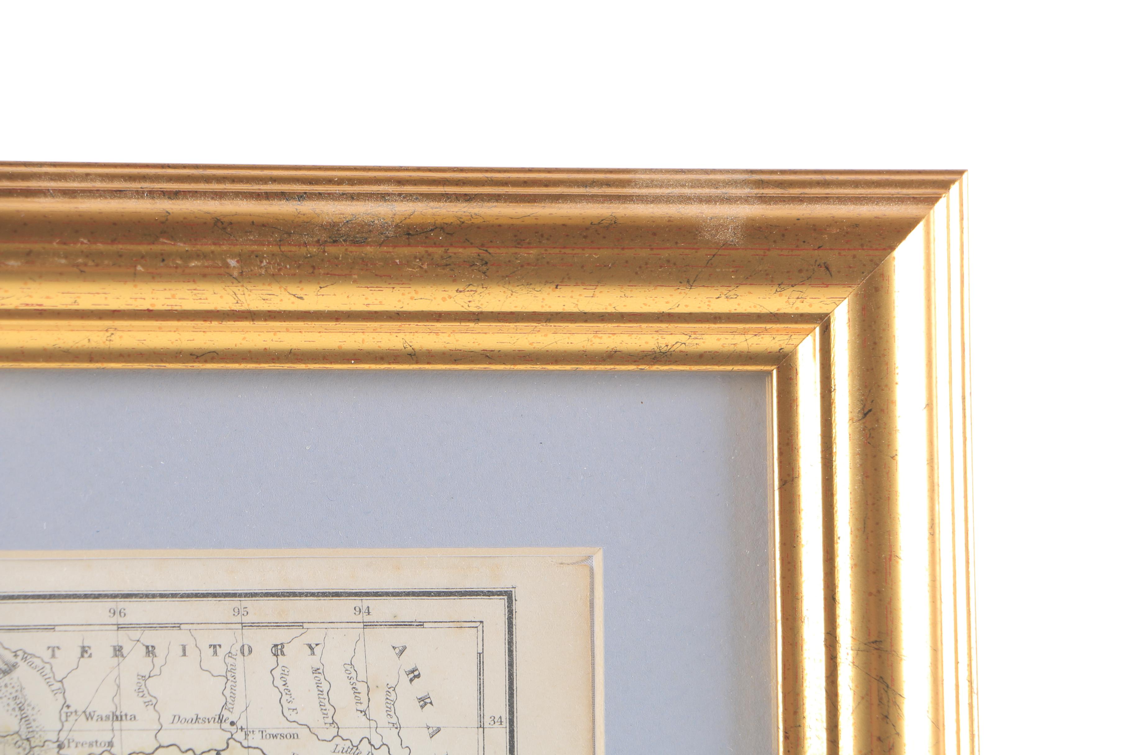 Maps of North America and Specific States in the Early 1800's