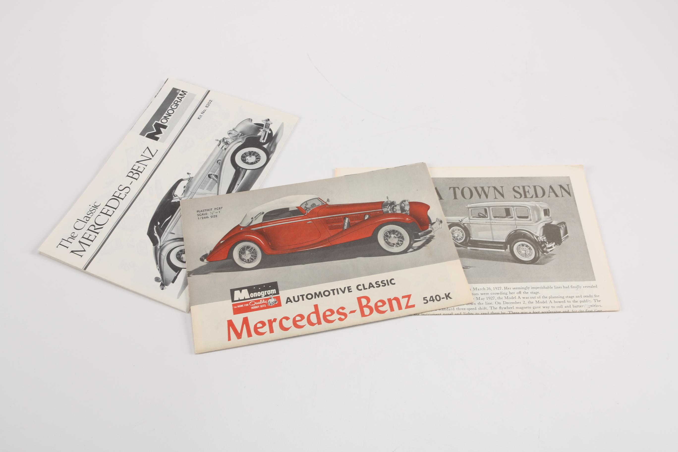 Monogram Mercedes-Benz 540K Plastic Models