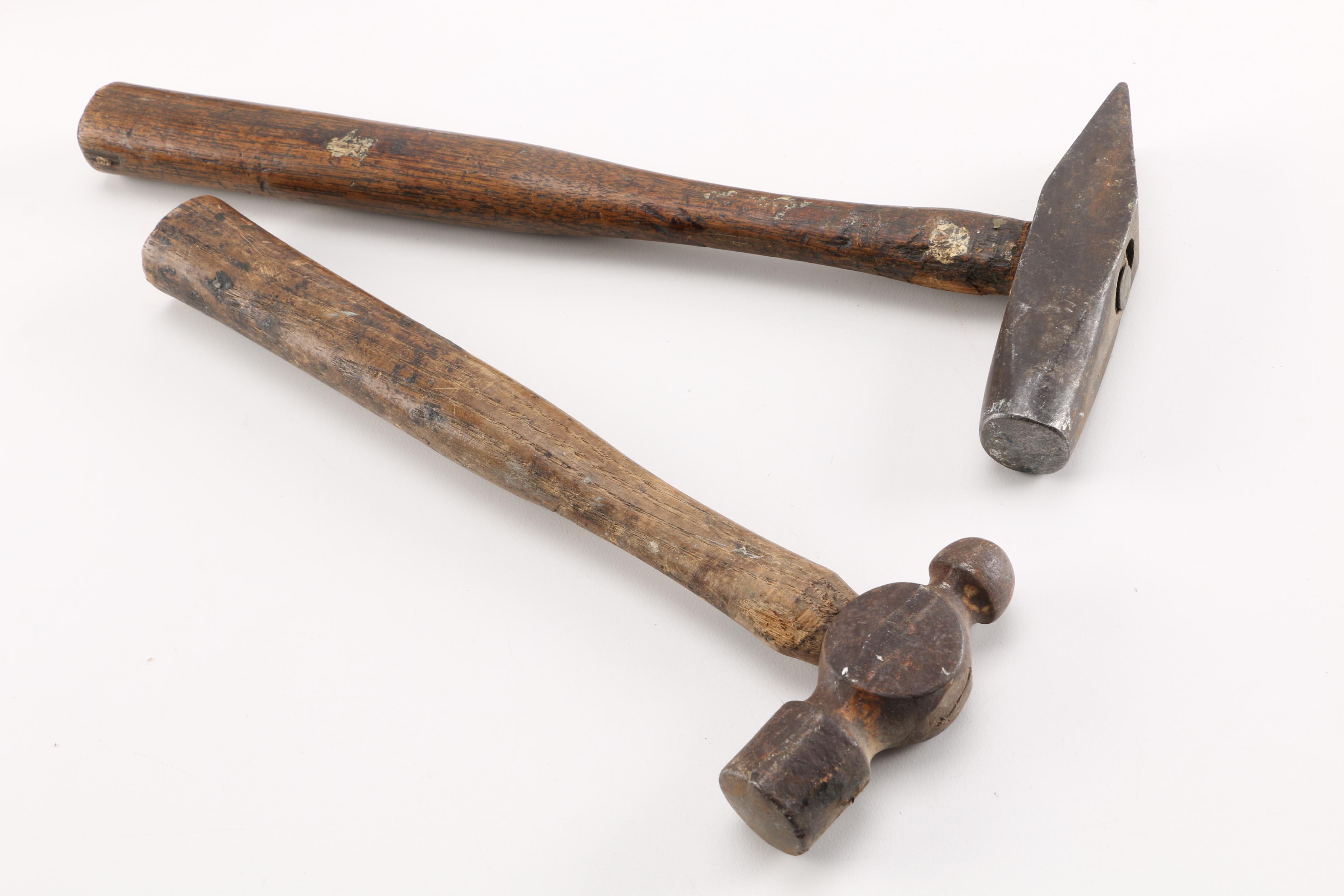 Antique Hand Tool Assortment Including Drills