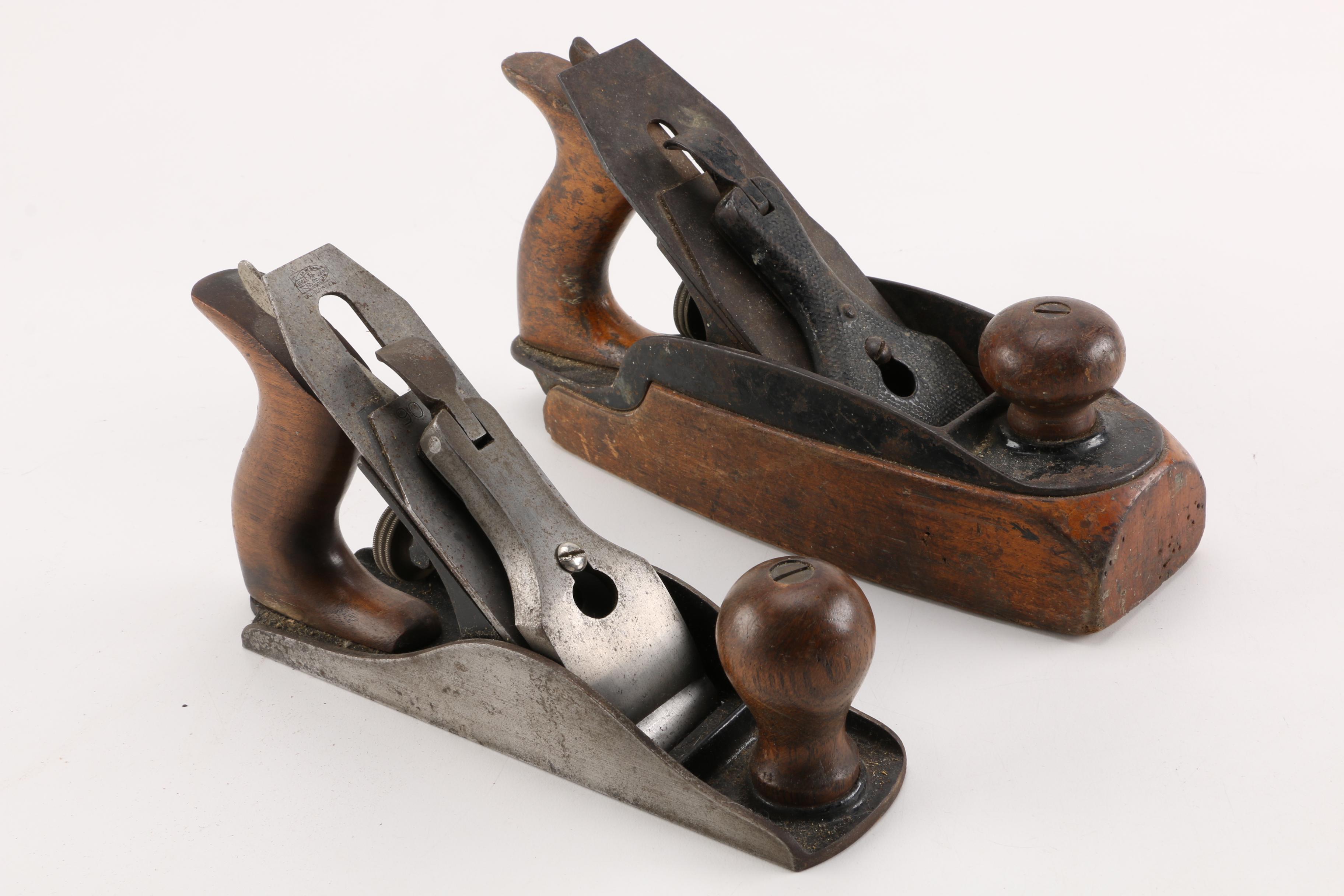 Antique Hand Tool Assortment Including Drills