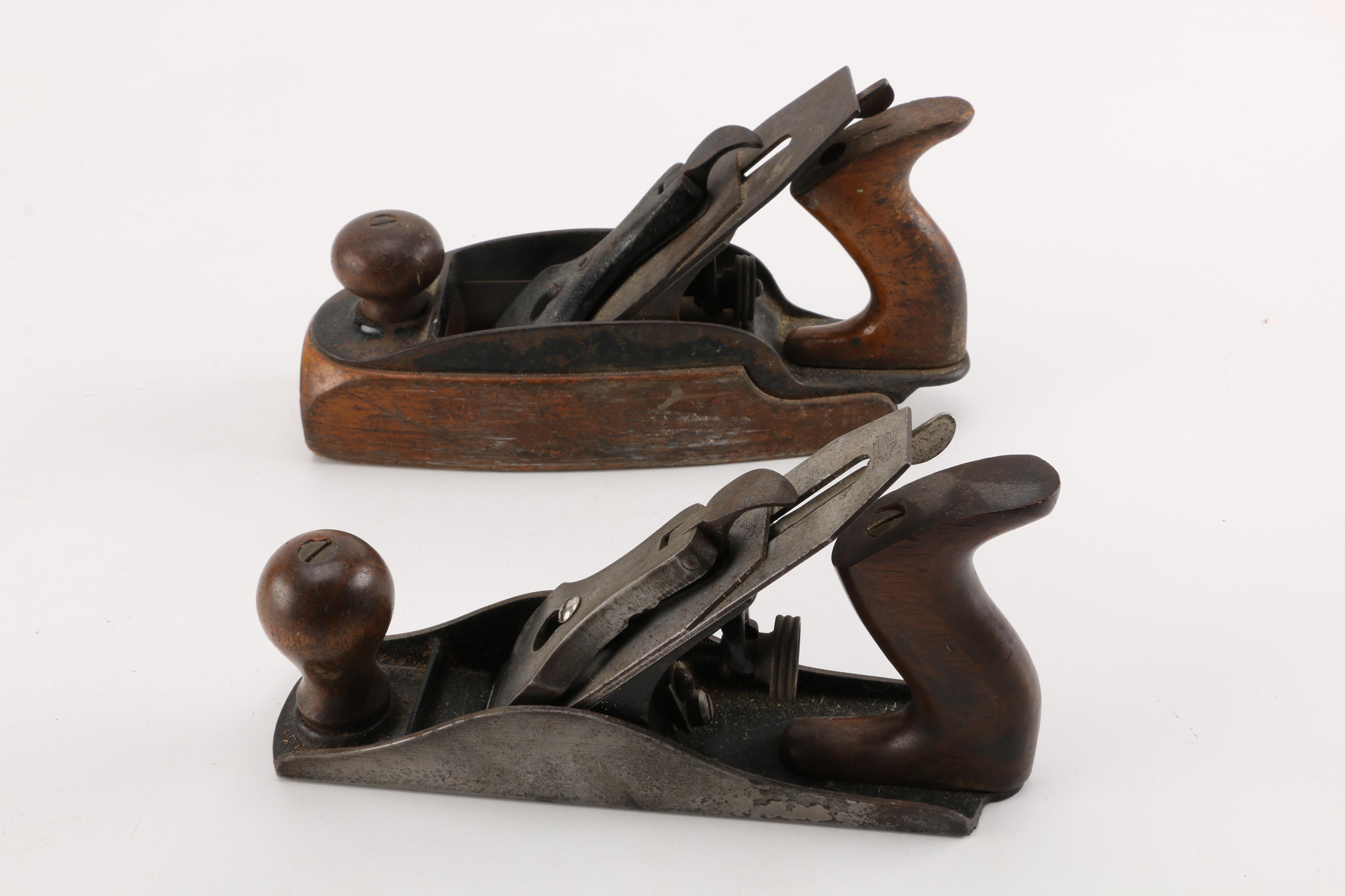 Antique Hand Tool Assortment Including Drills