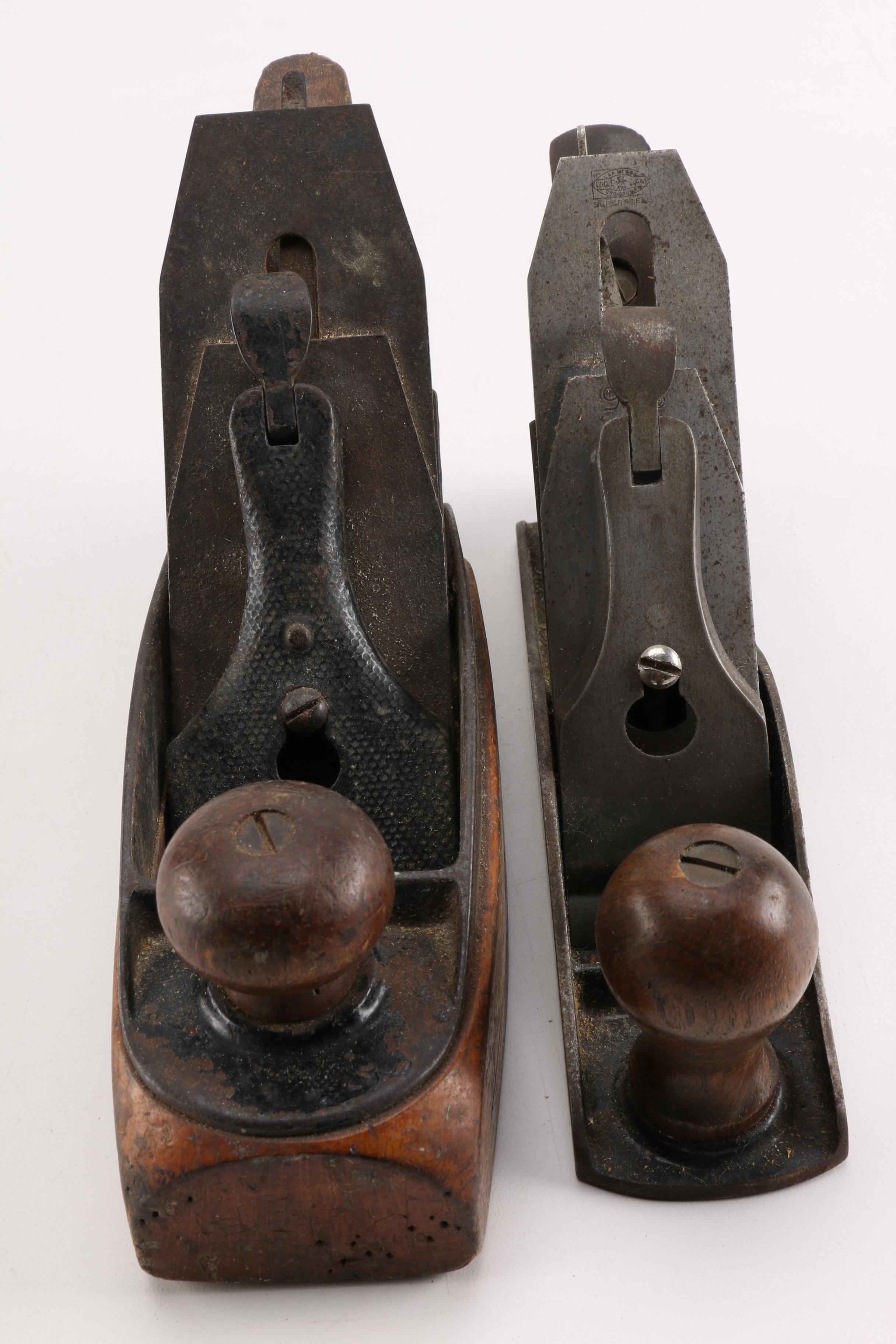 Antique Hand Tool Assortment Including Drills