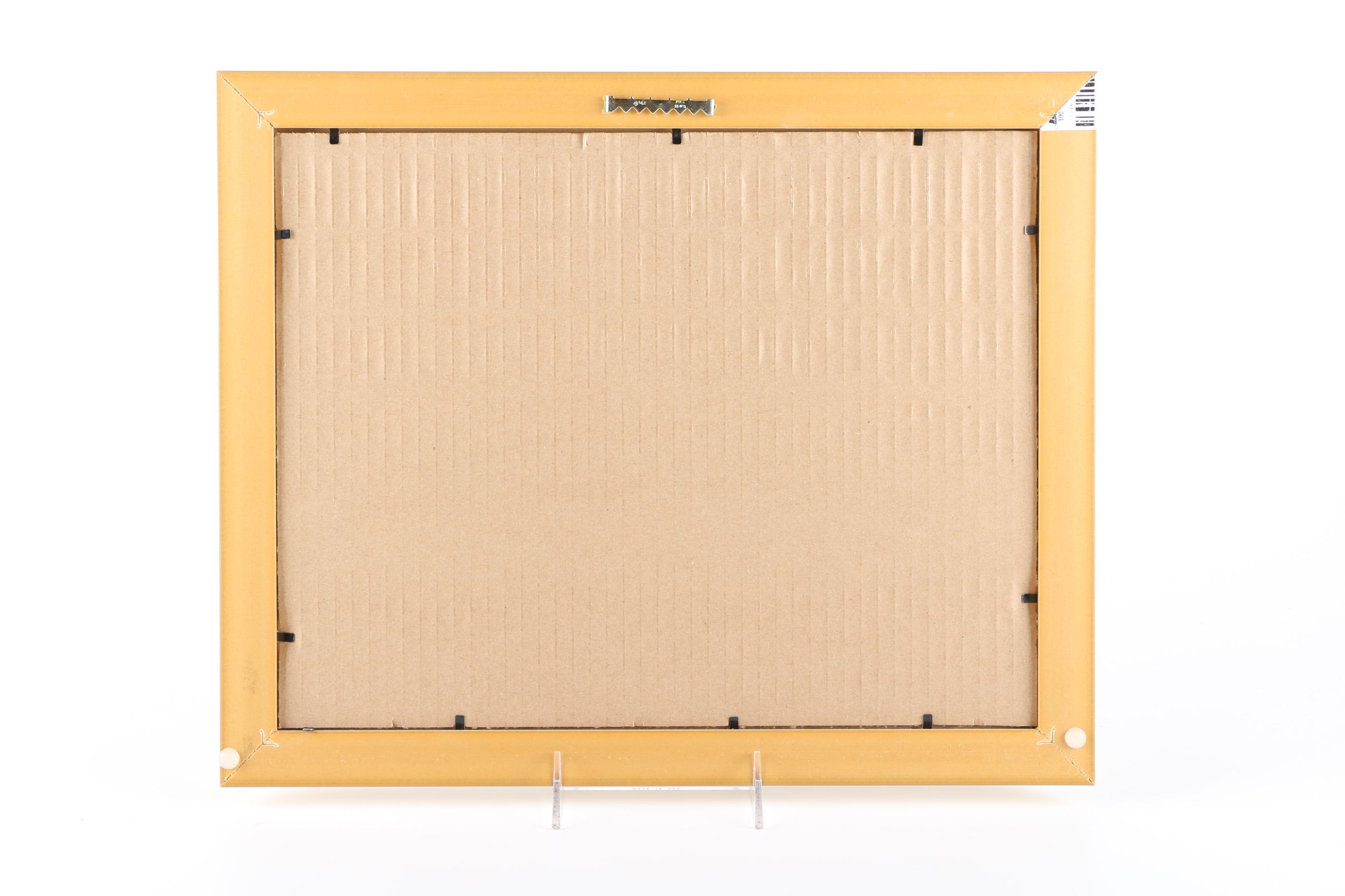 Collection of Framed Continental Maps