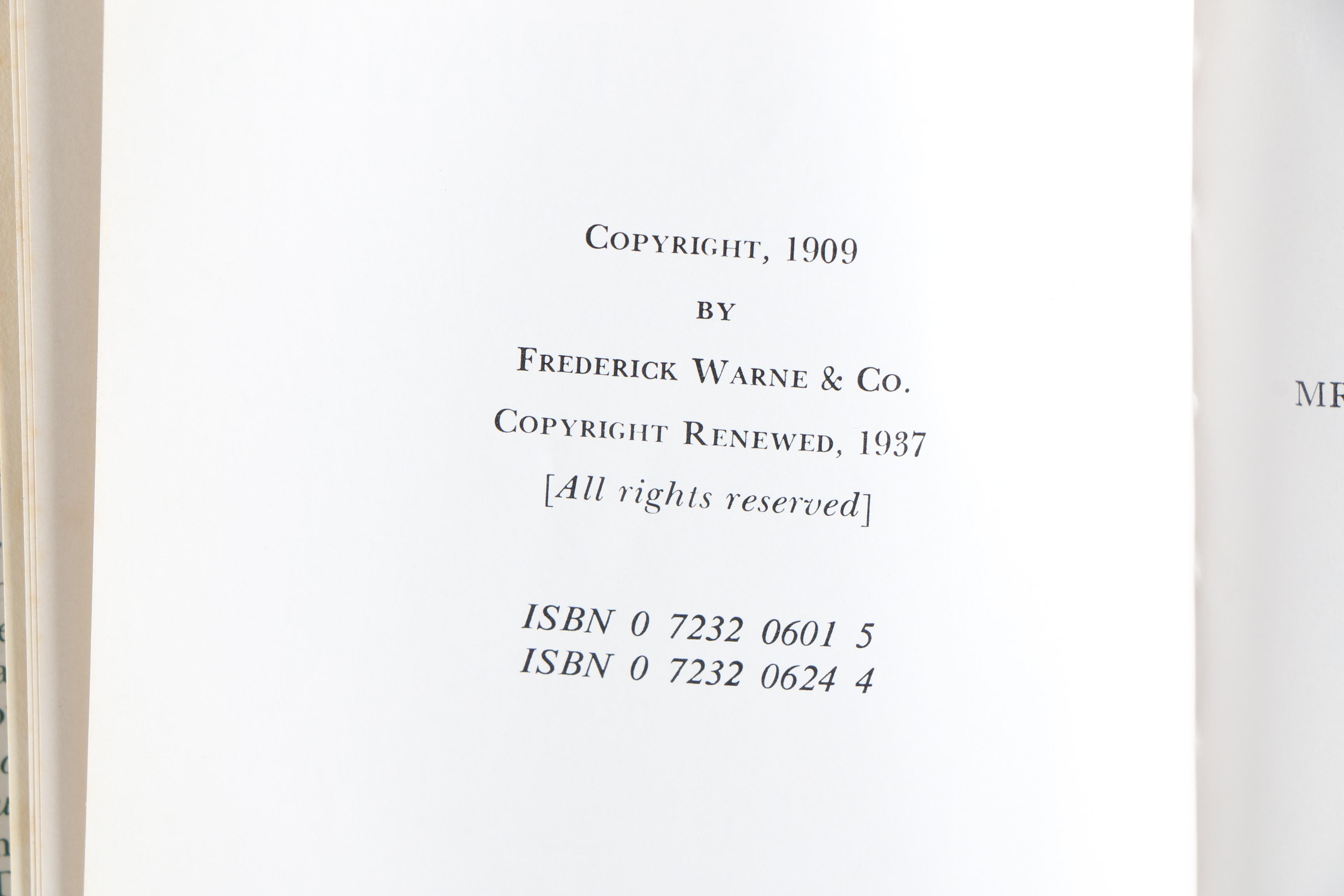 Vintage Beatrix Potter and Other Children's Books