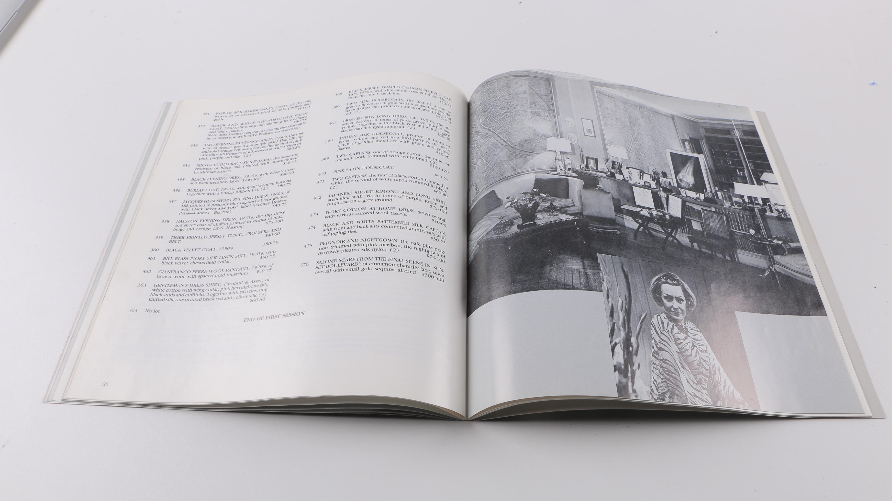 1978 Gloria Swanson Self Portrait Print