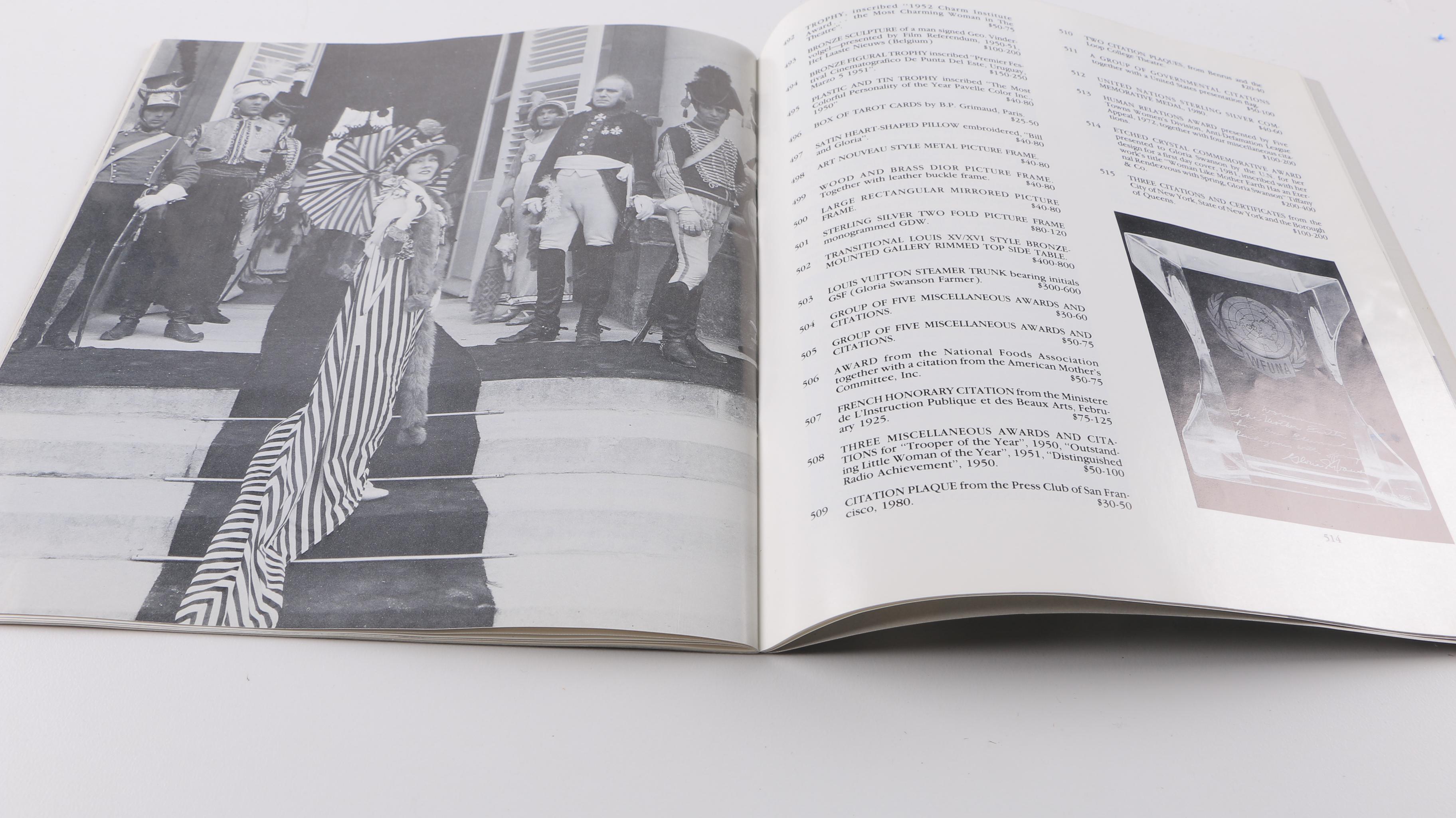 1978 Gloria Swanson Self Portrait Print