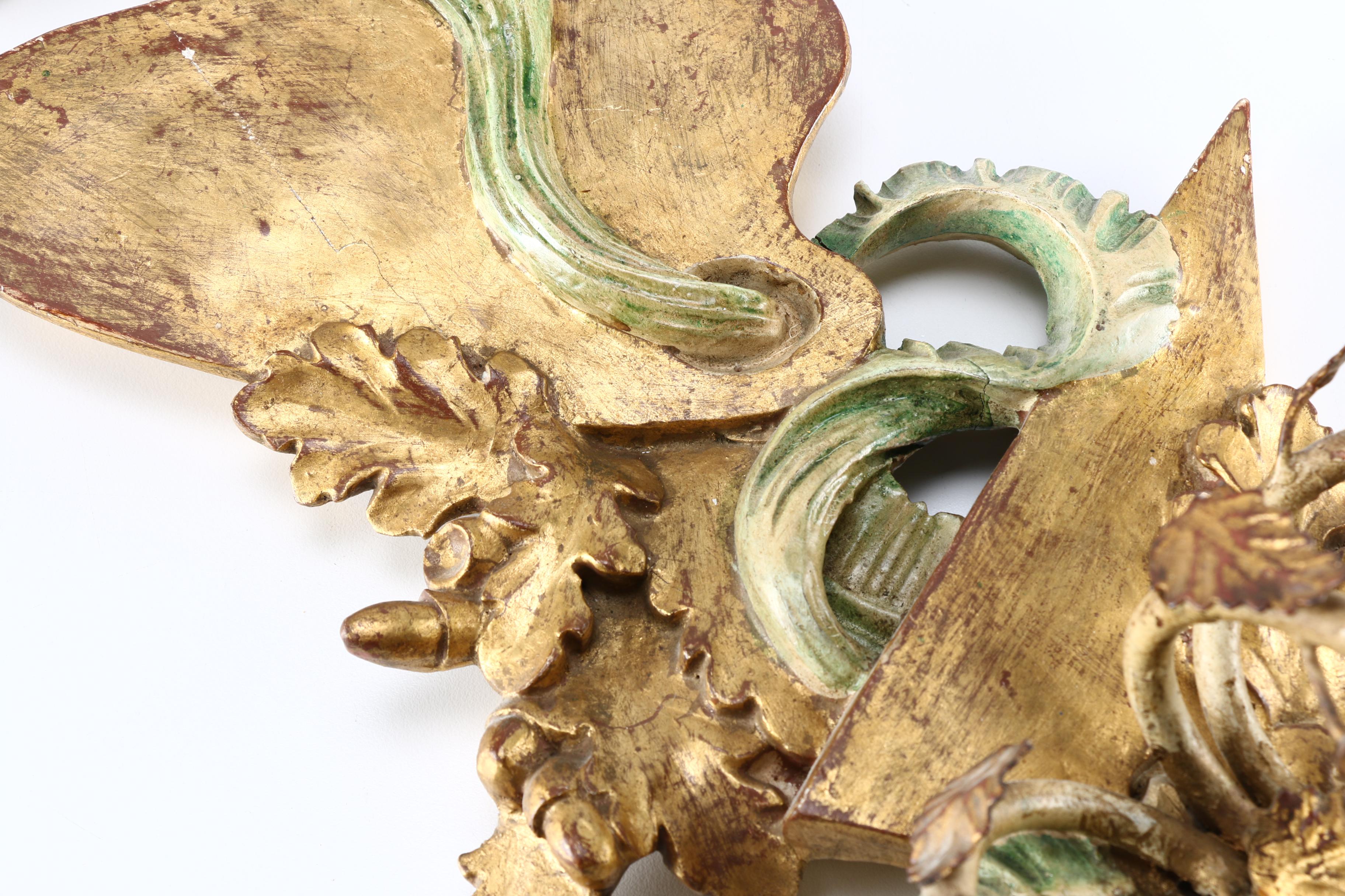 Louis XV Candelabra Wall Sconce With Artist Motifs