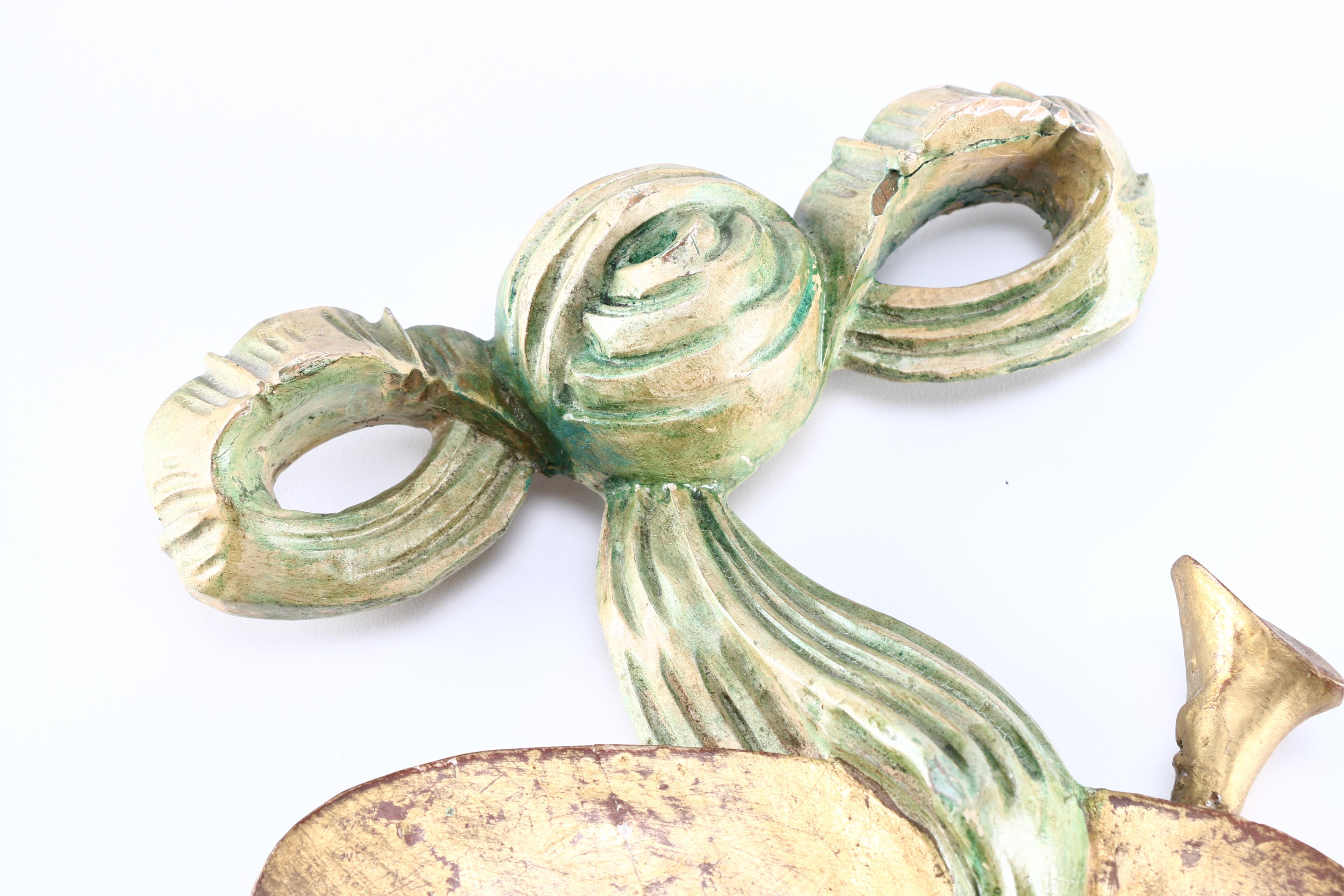 Louis XV Candelabra Wall Sconce With Artist Motifs