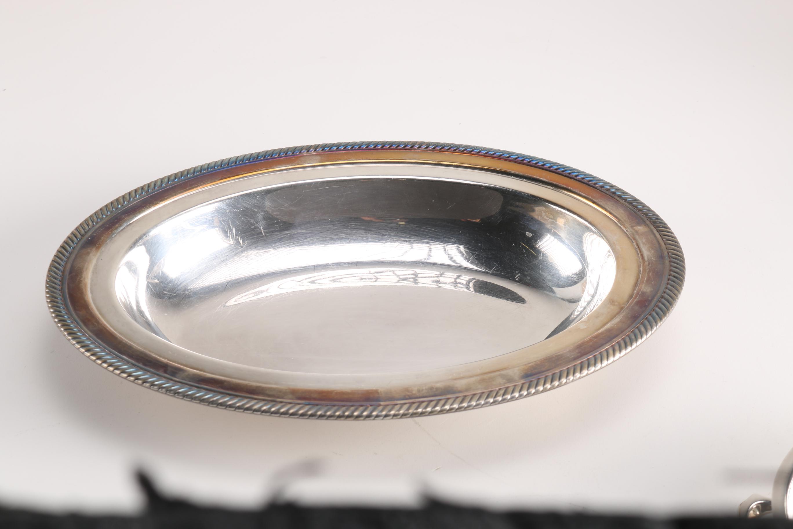 Assorted Silver Plate Servingware