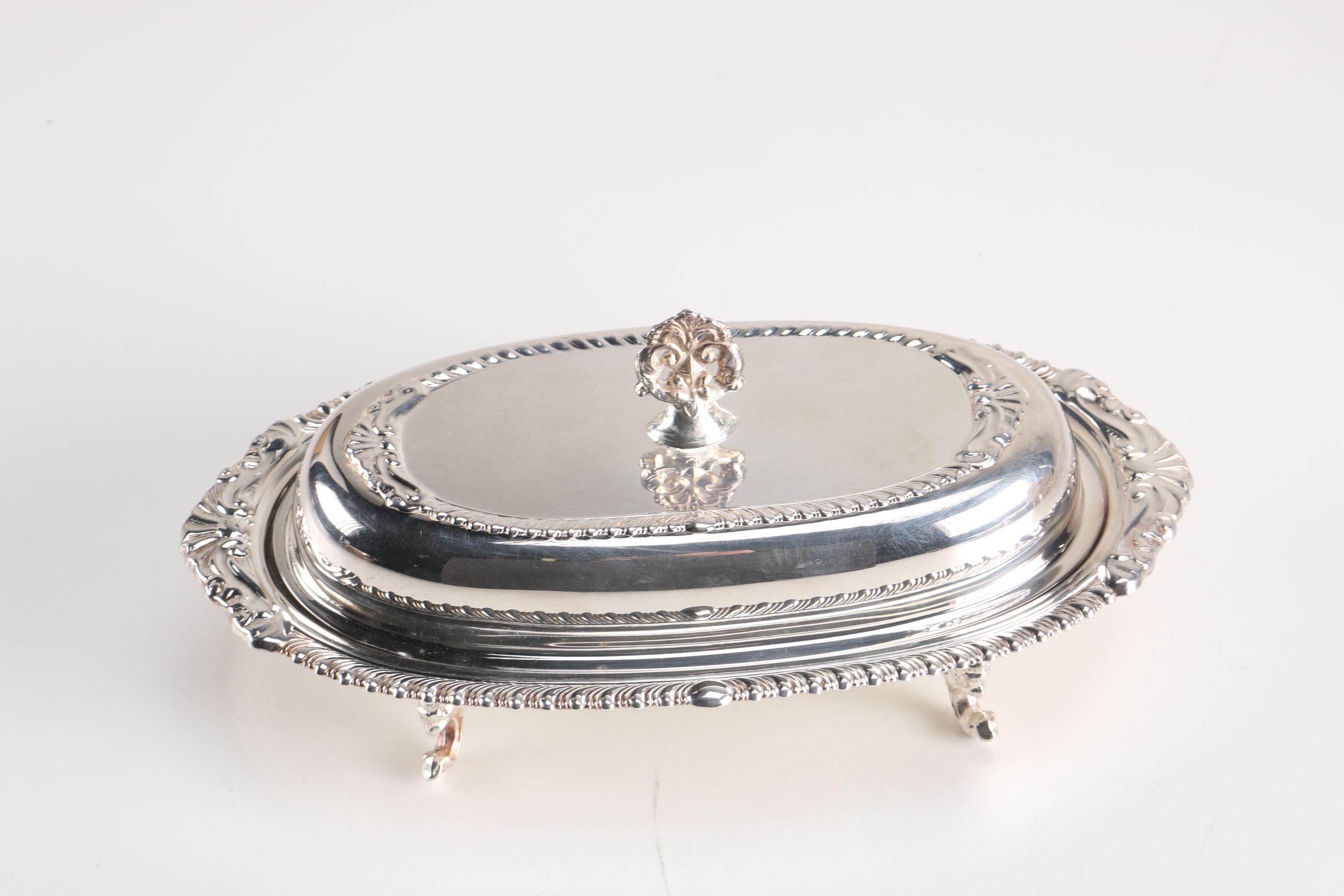 Assorted Silver Plate Servingware