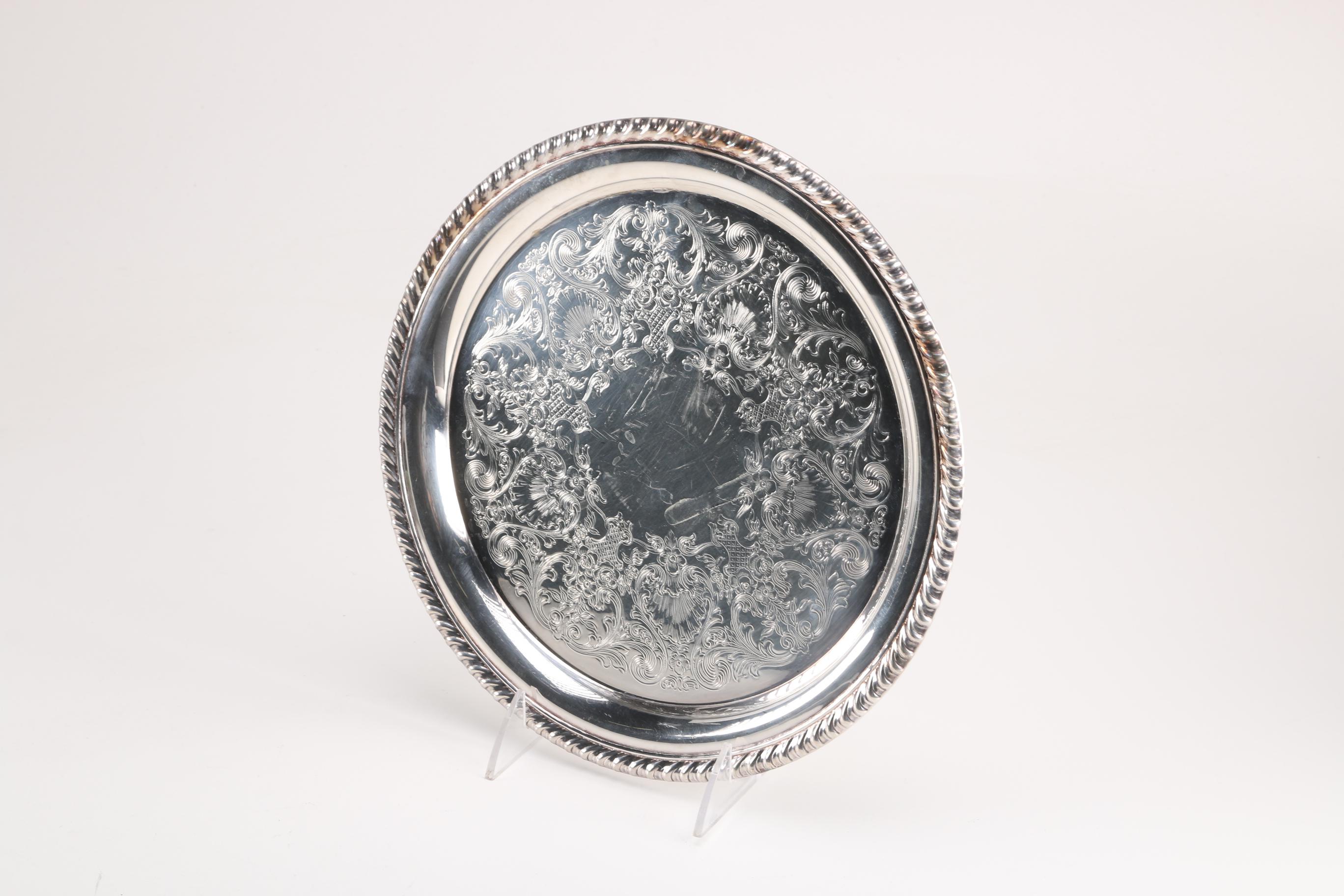 Assorted Silver Plate Servingware